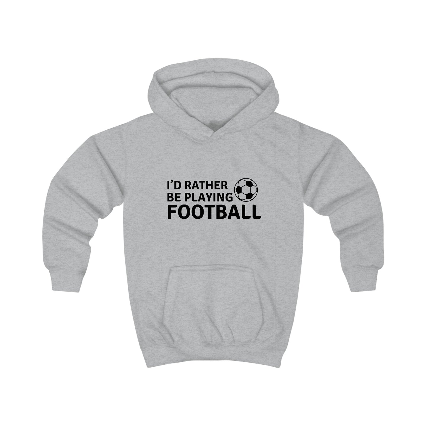 Personalized Football Theme Kids Hoodie | Comfy Cotton-Blend