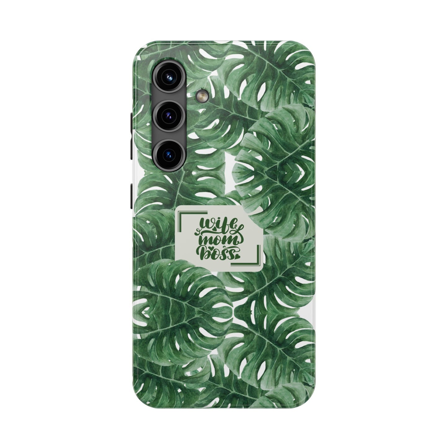 Tropical Wife Mom Boss Phone Case | Durable & Stylish Protection