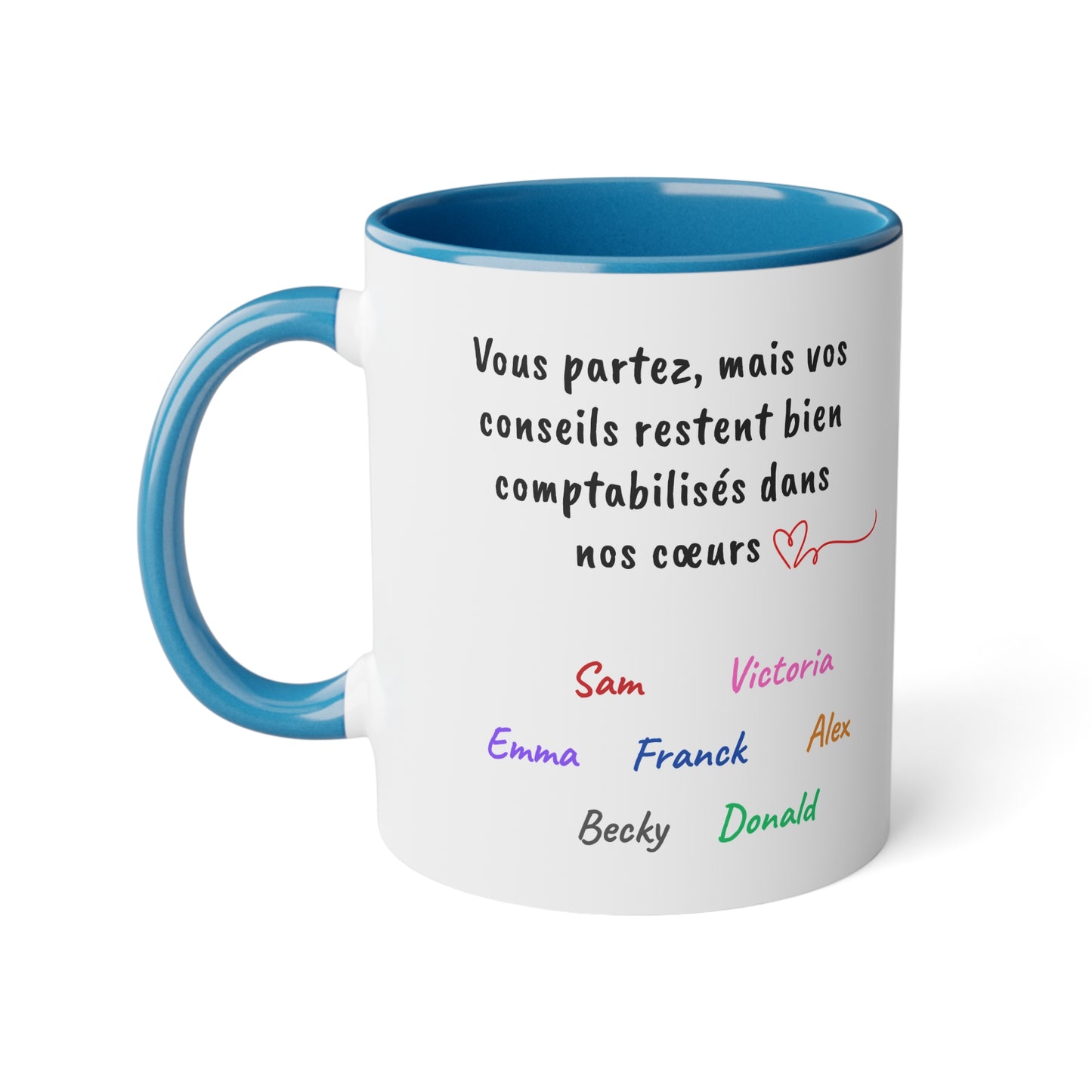 Bonne Chance - Professeur | Ceramic Coffee Cup, 325ml