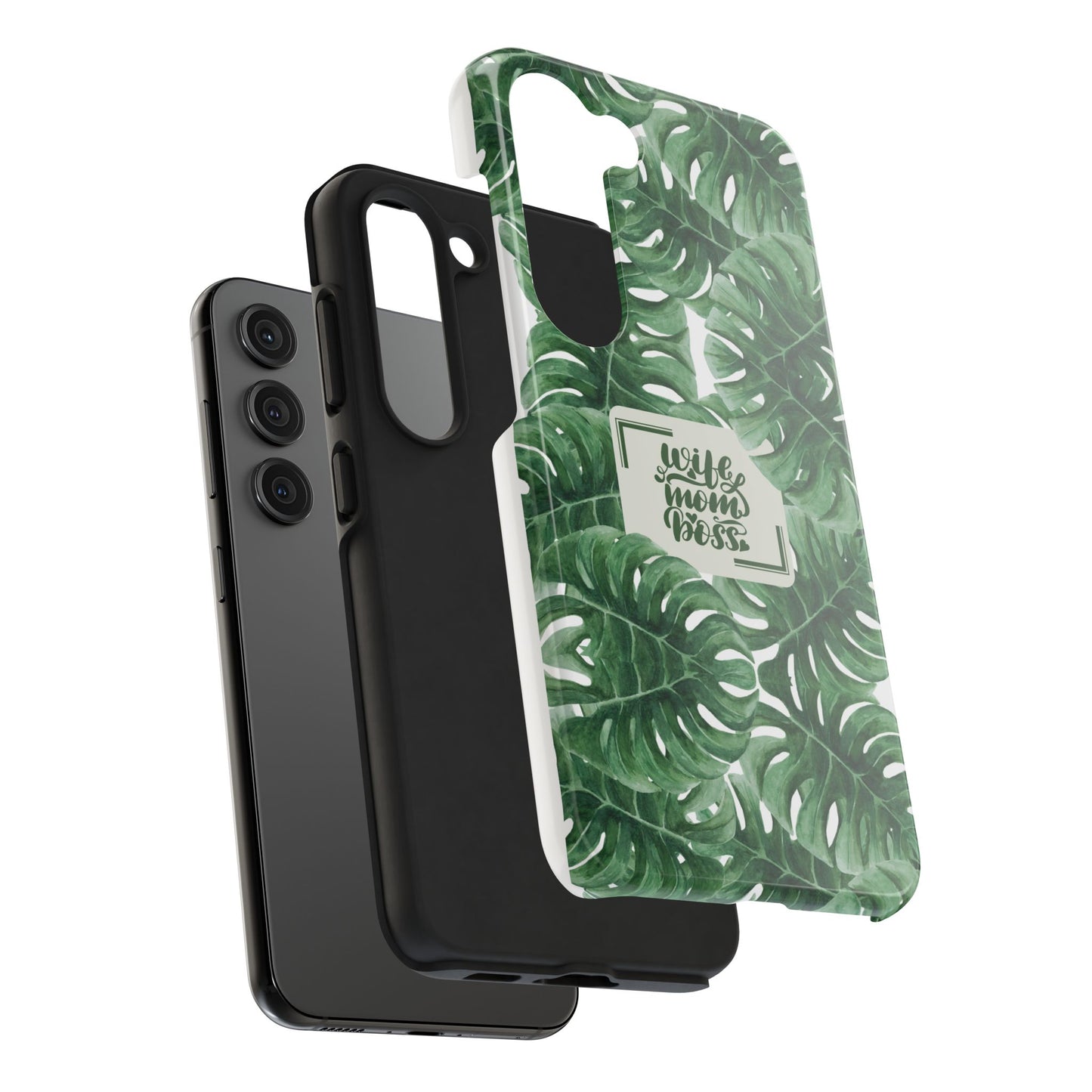Tropical Wife Mom Boss Phone Case | Durable & Stylish Protection