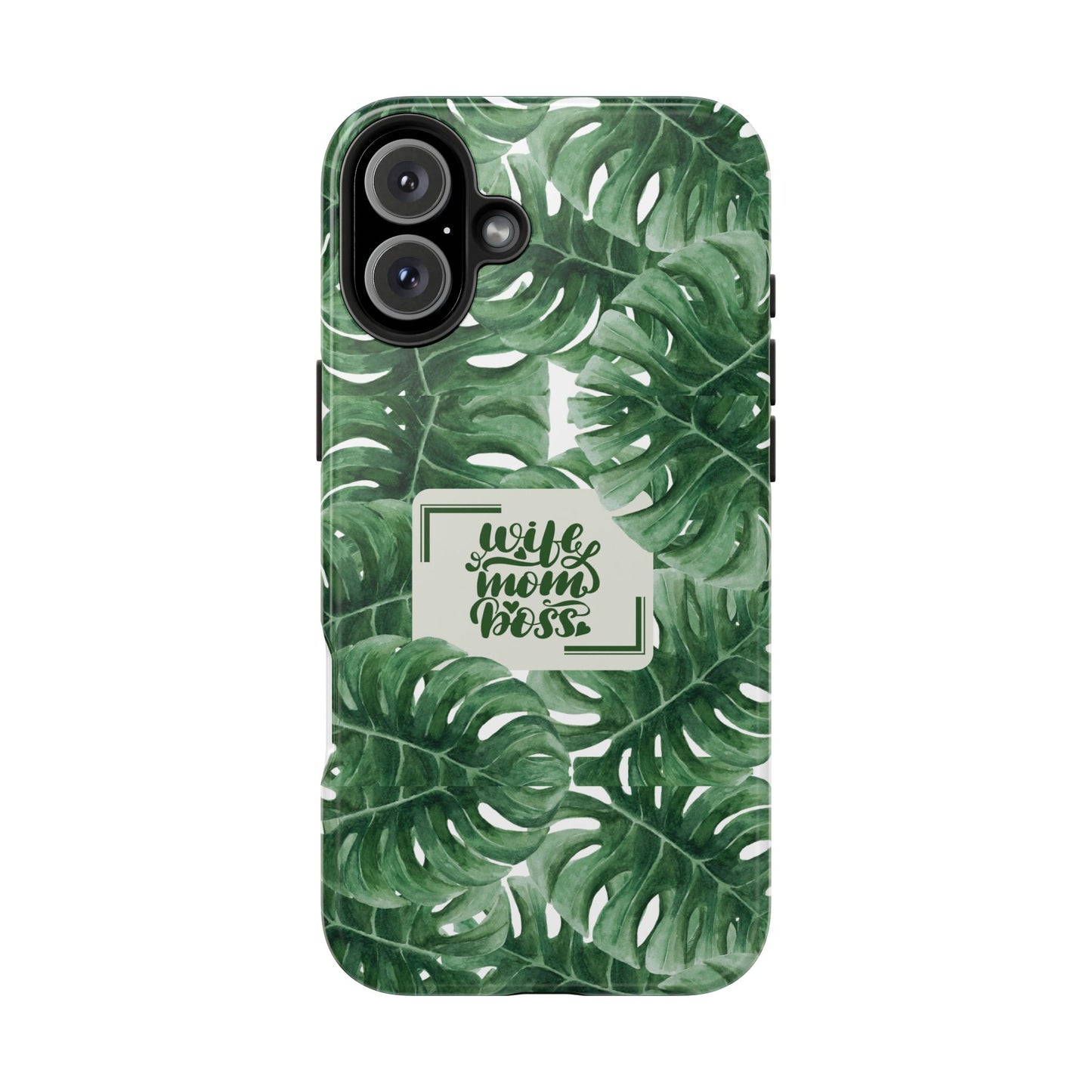 Tropical Wife Mom Boss Phone Case | Durable & Stylish Protection