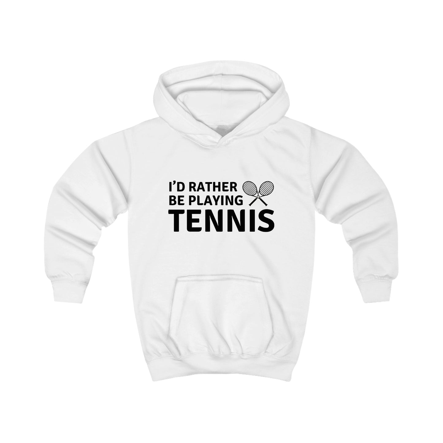 Hoodie pour enfants sur le thème du tennis personnalisé | Mélange de coton confortable