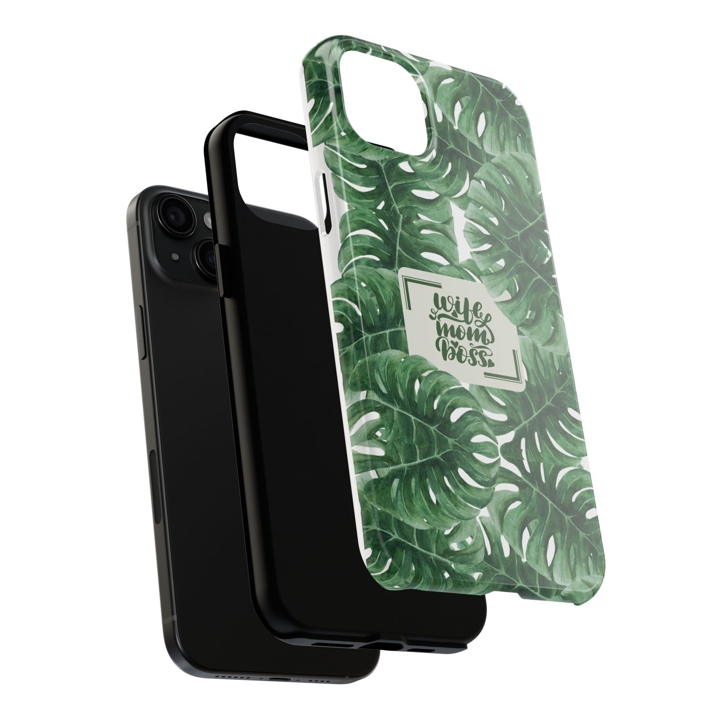 Tropical Wife Mom Boss Phone Case | Durable & Stylish Protection