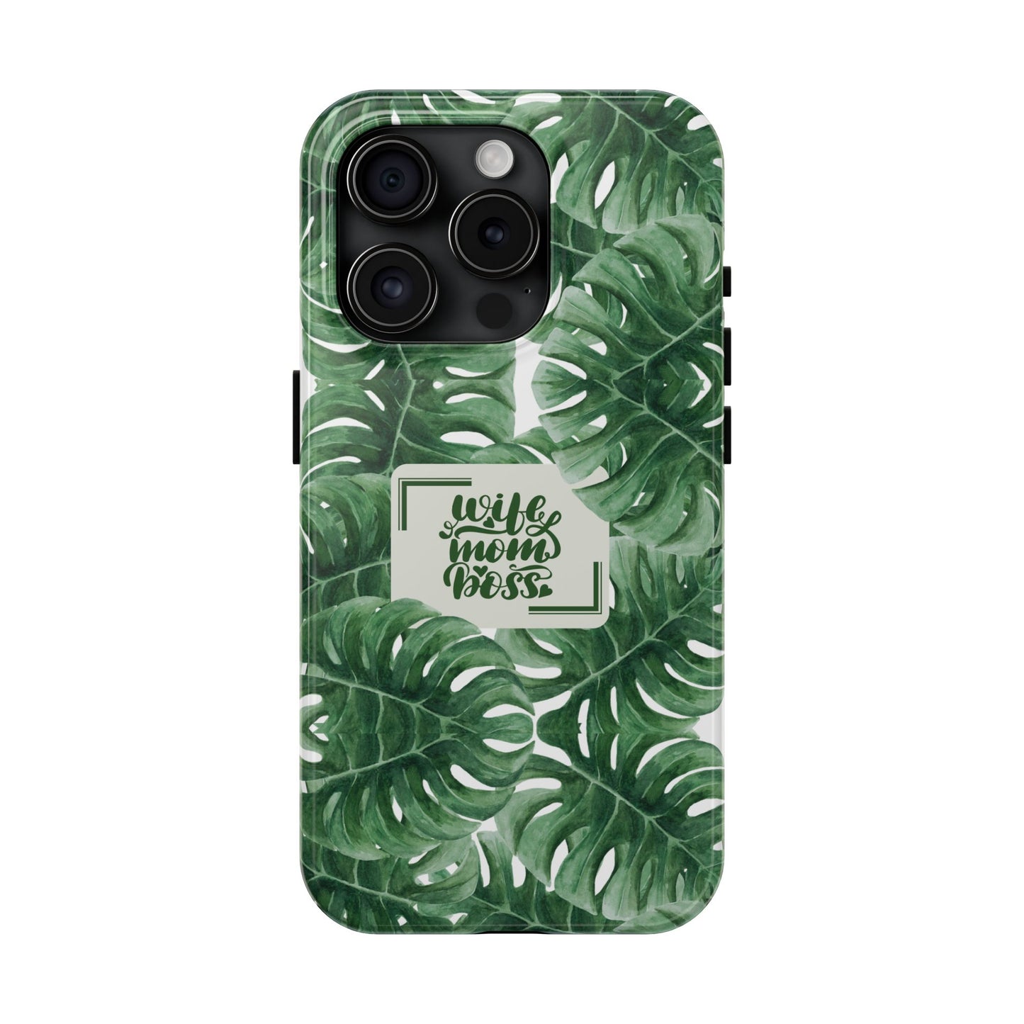 Tropical Wife Mom Boss Phone Case | Durable & Stylish Protection