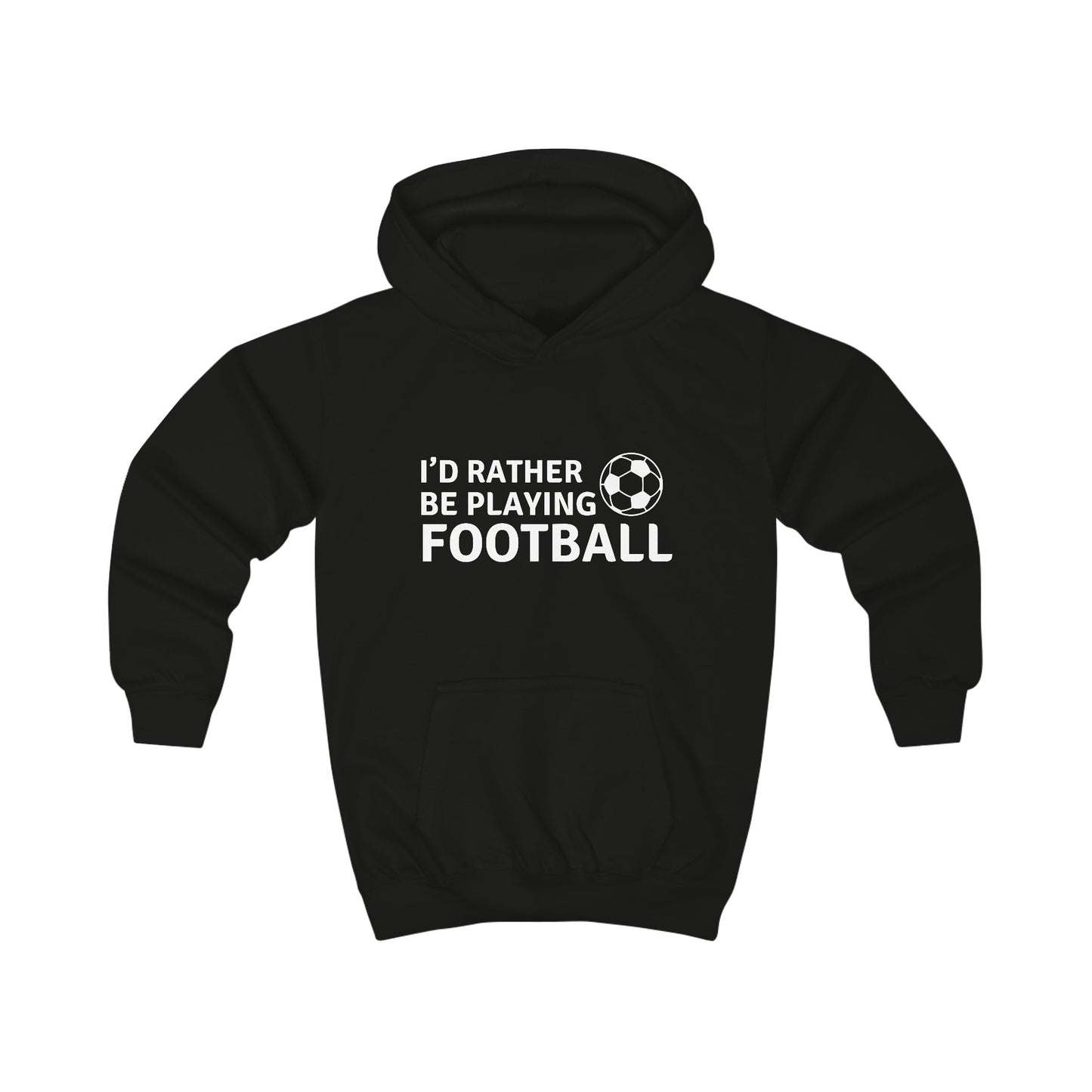 Personalized Football Theme Kids Hoodie | Comfy Cotton-Blend