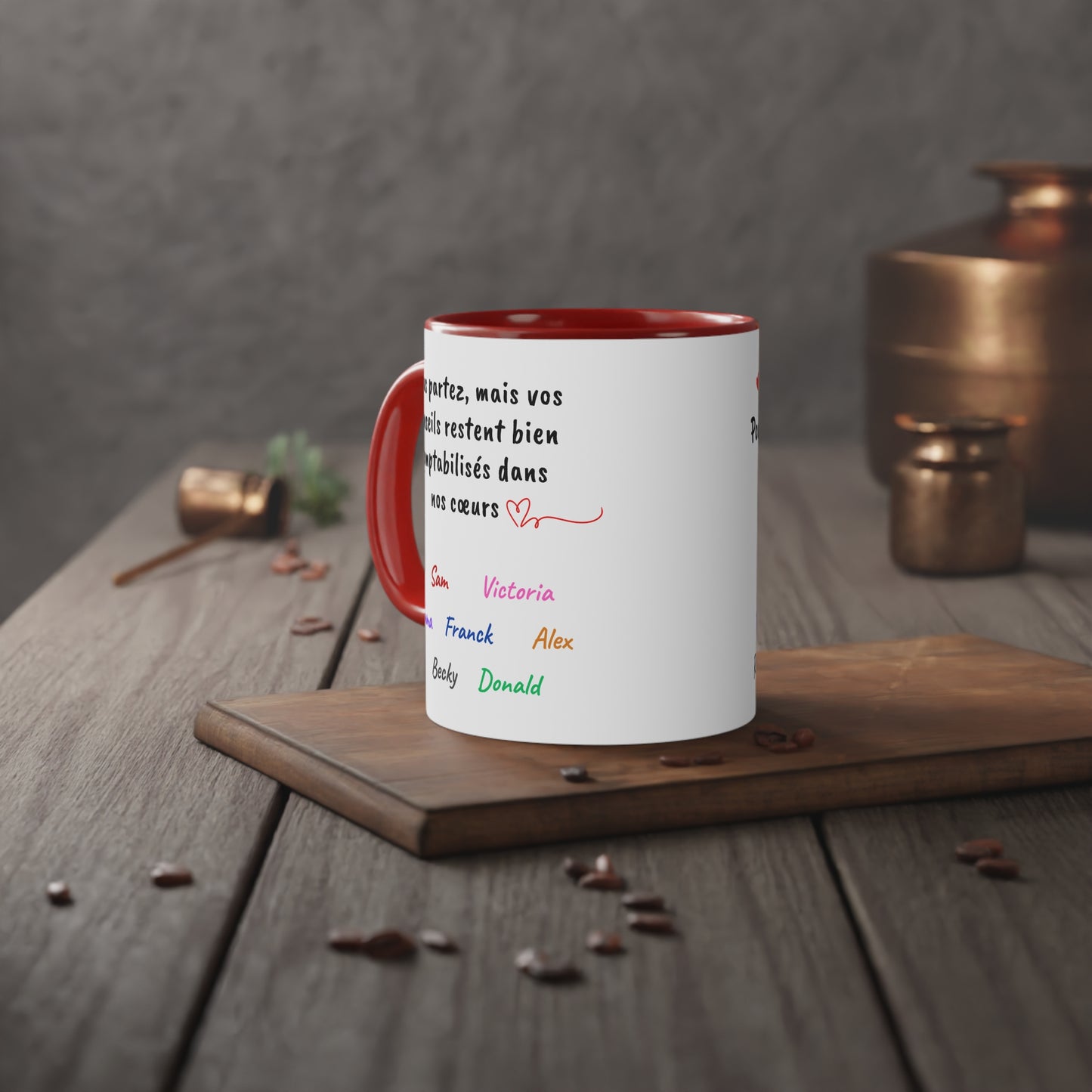 Bonne Chance - Professeur | Ceramic Coffee Cup, 325ml