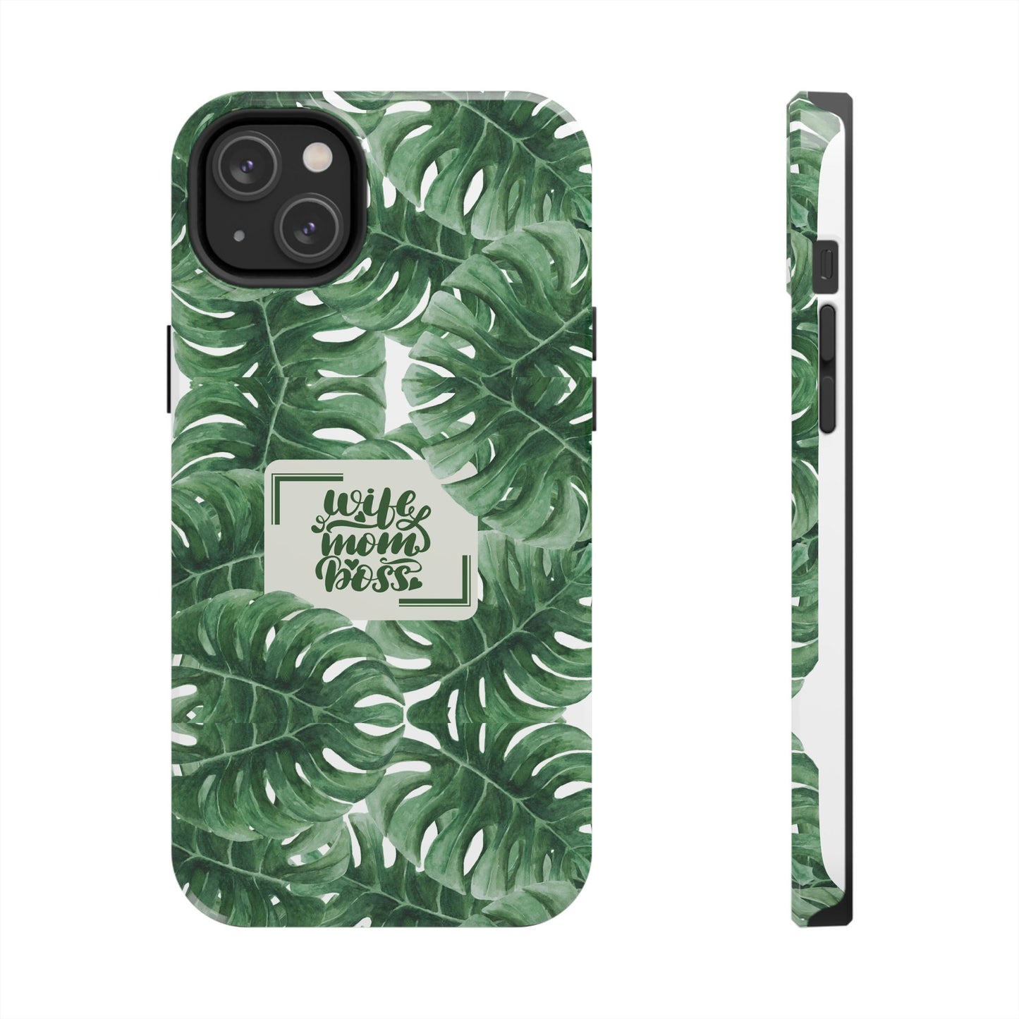 Tropical Wife Mom Boss Phone Case | Durable & Stylish Protection