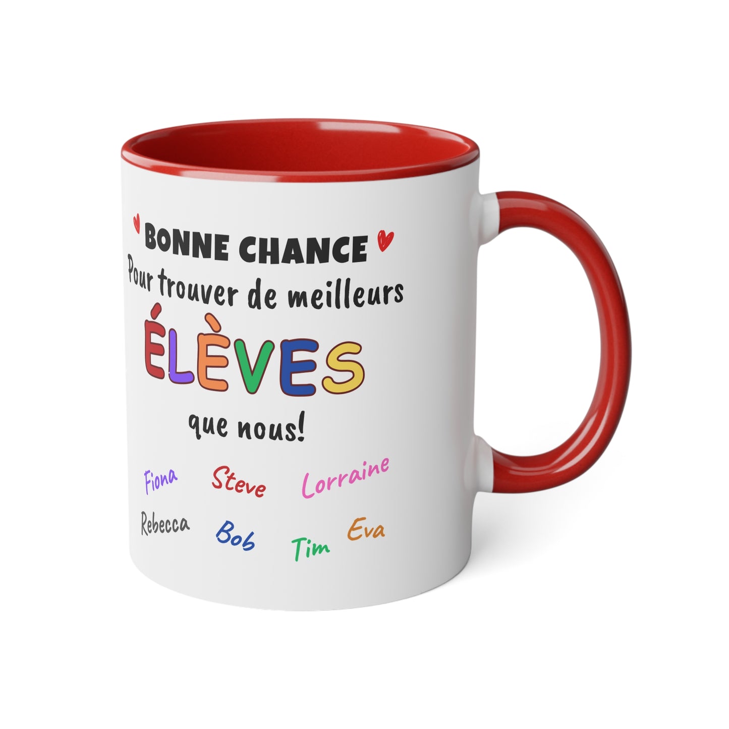 Bonne Chance - Professeur | Ceramic Coffee Cup, 325ml