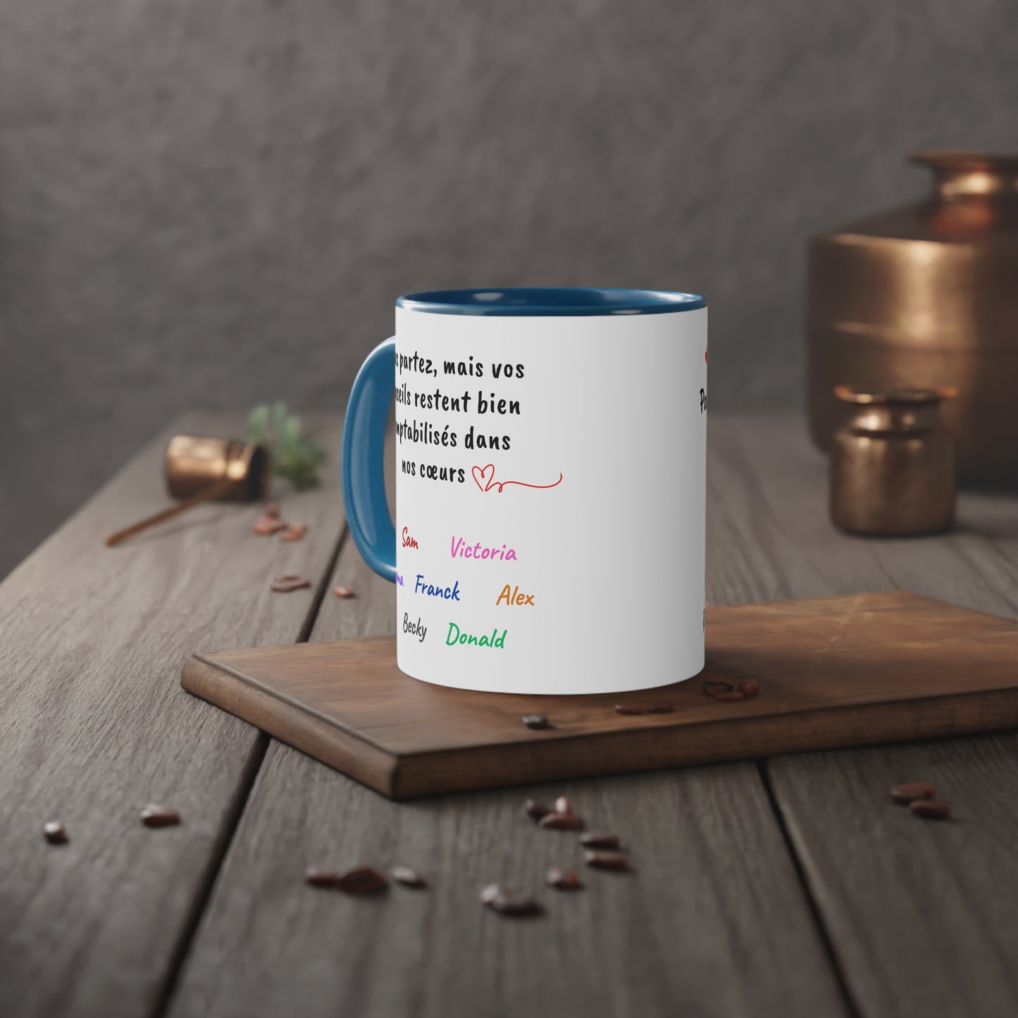 Bonne Chance - Professeur | Ceramic Coffee Cup, 325ml