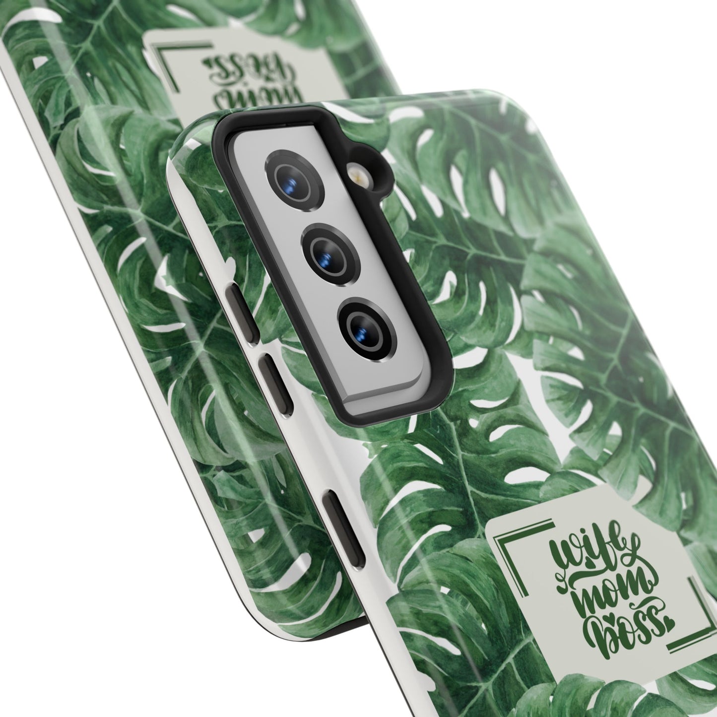 Tropical Wife Mom Boss Phone Case | Durable & Stylish Protection