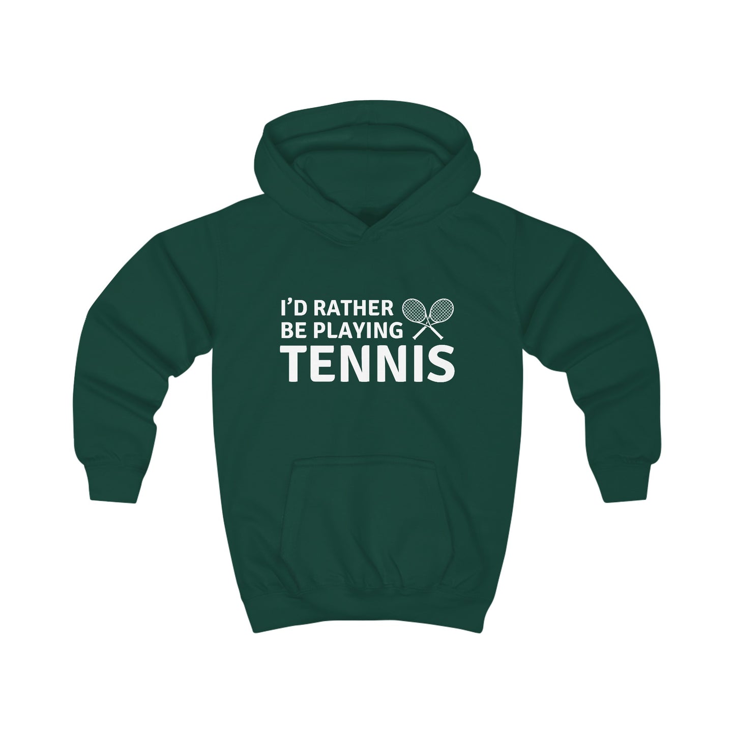Hoodie pour enfants sur le thème du tennis personnalisé | Mélange de coton confortable
