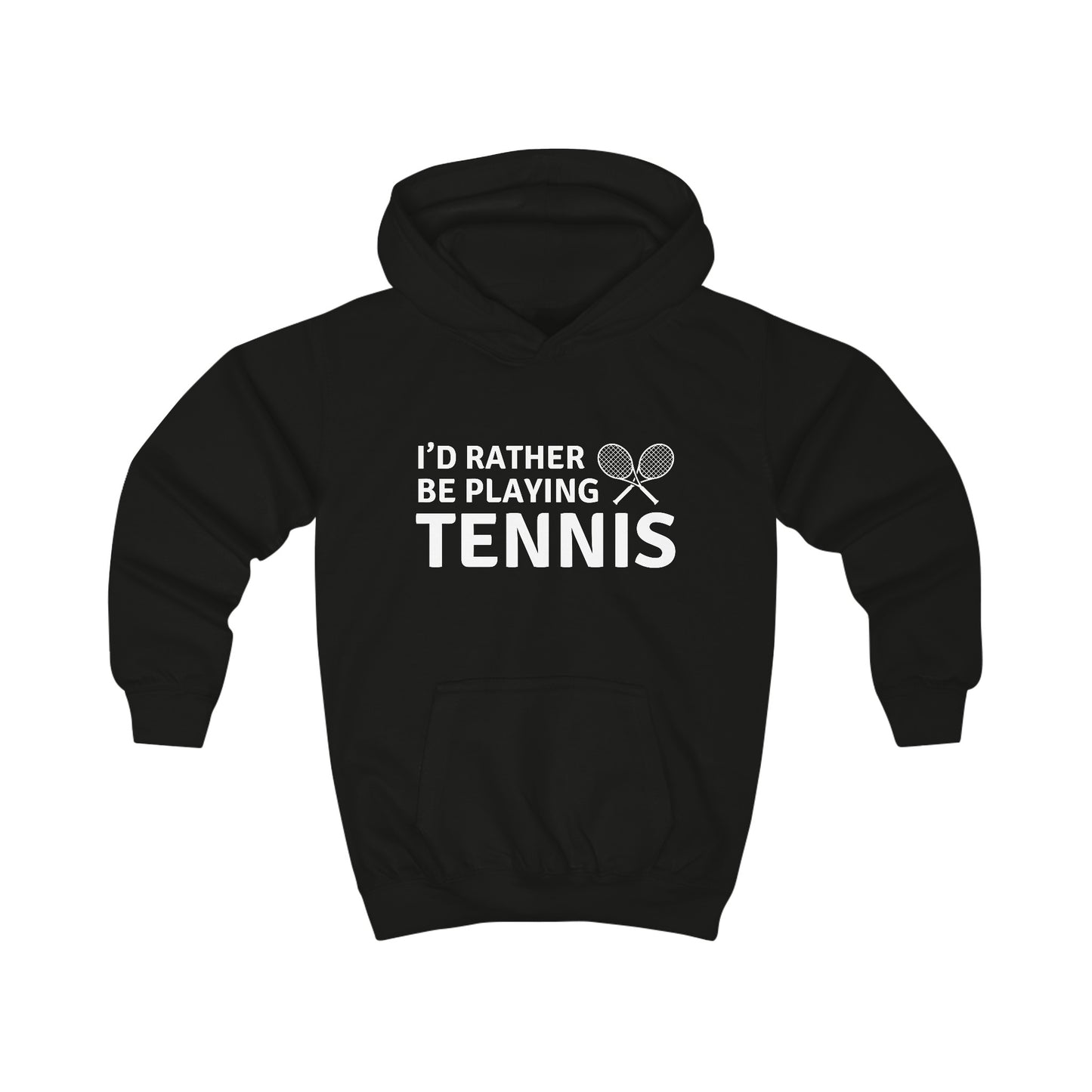 Hoodie pour enfants sur le thème du tennis personnalisé | Mélange de coton confortable