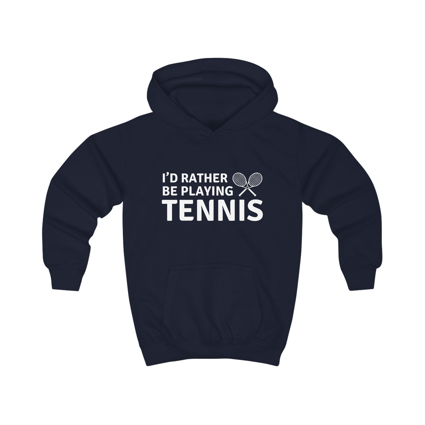 Hoodie pour enfants sur le thème du tennis personnalisé | Mélange de coton confortable