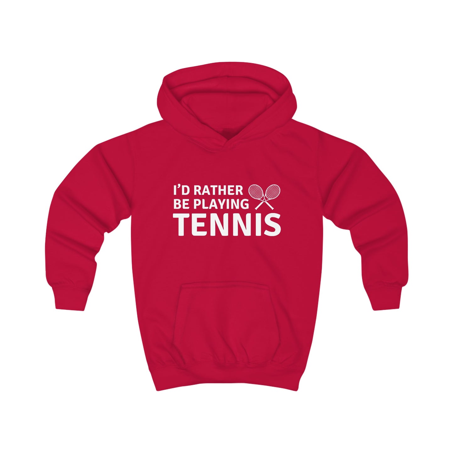 Hoodie pour enfants sur le thème du tennis personnalisé | Mélange de coton confortable