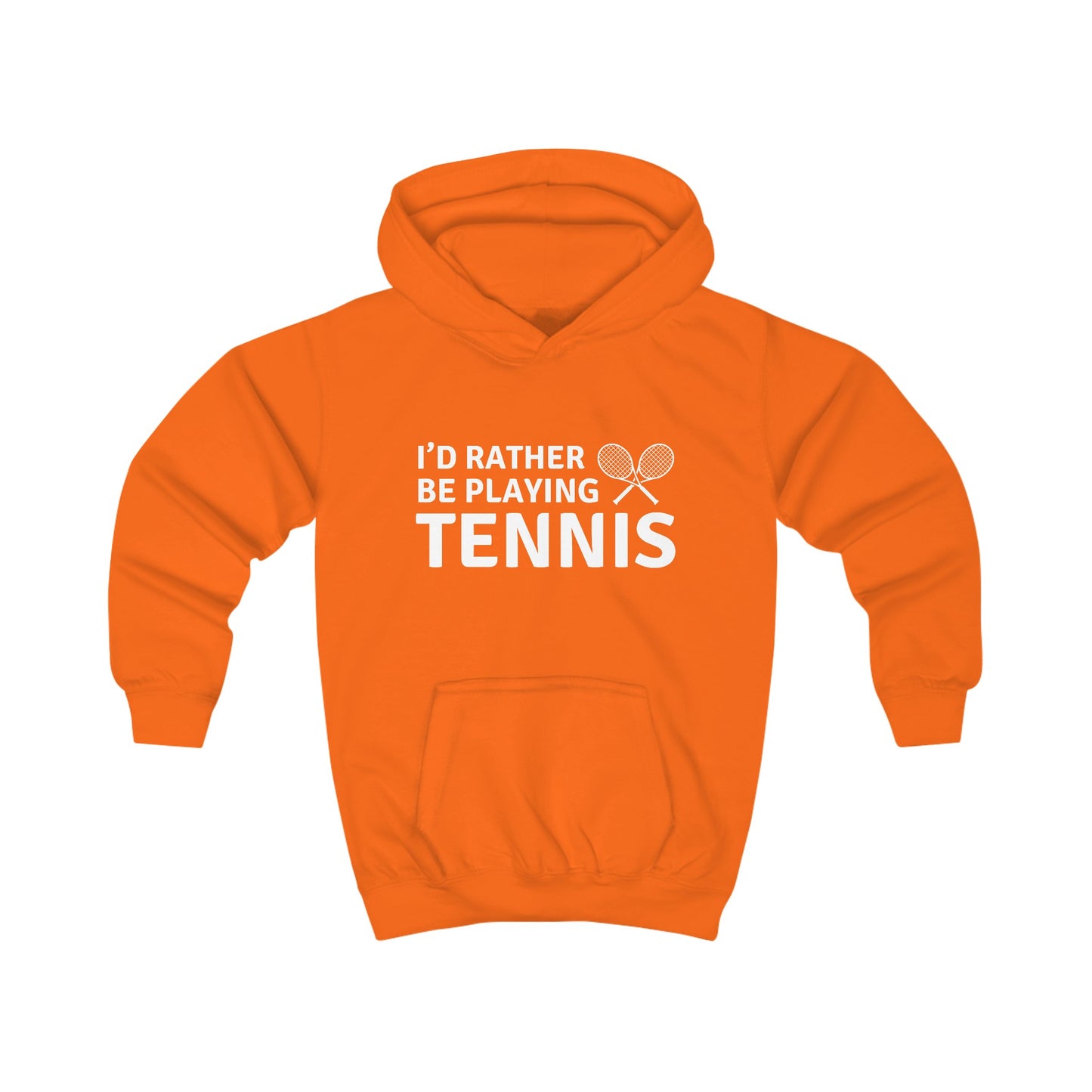 Hoodie pour enfants sur le thème du tennis personnalisé | Mélange de coton confortable