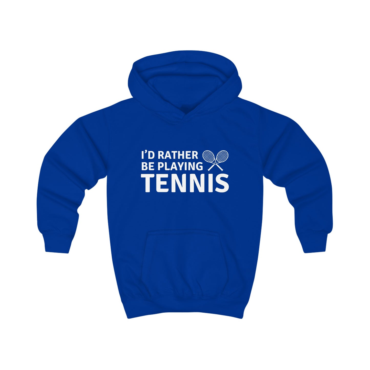 Hoodie pour enfants sur le thème du tennis personnalisé | Mélange de coton confortable