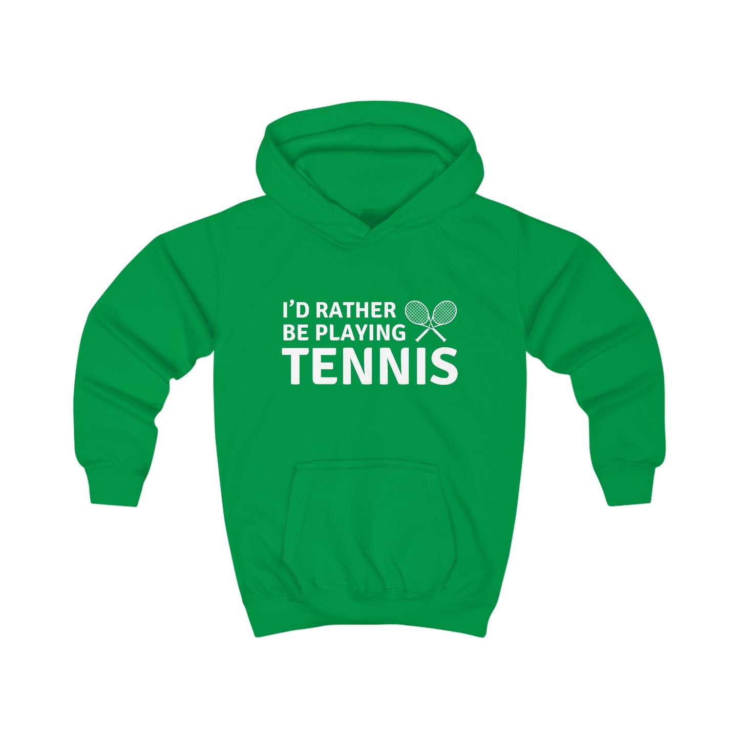 Hoodie pour enfants sur le thème du tennis personnalisé | Mélange de coton confortable