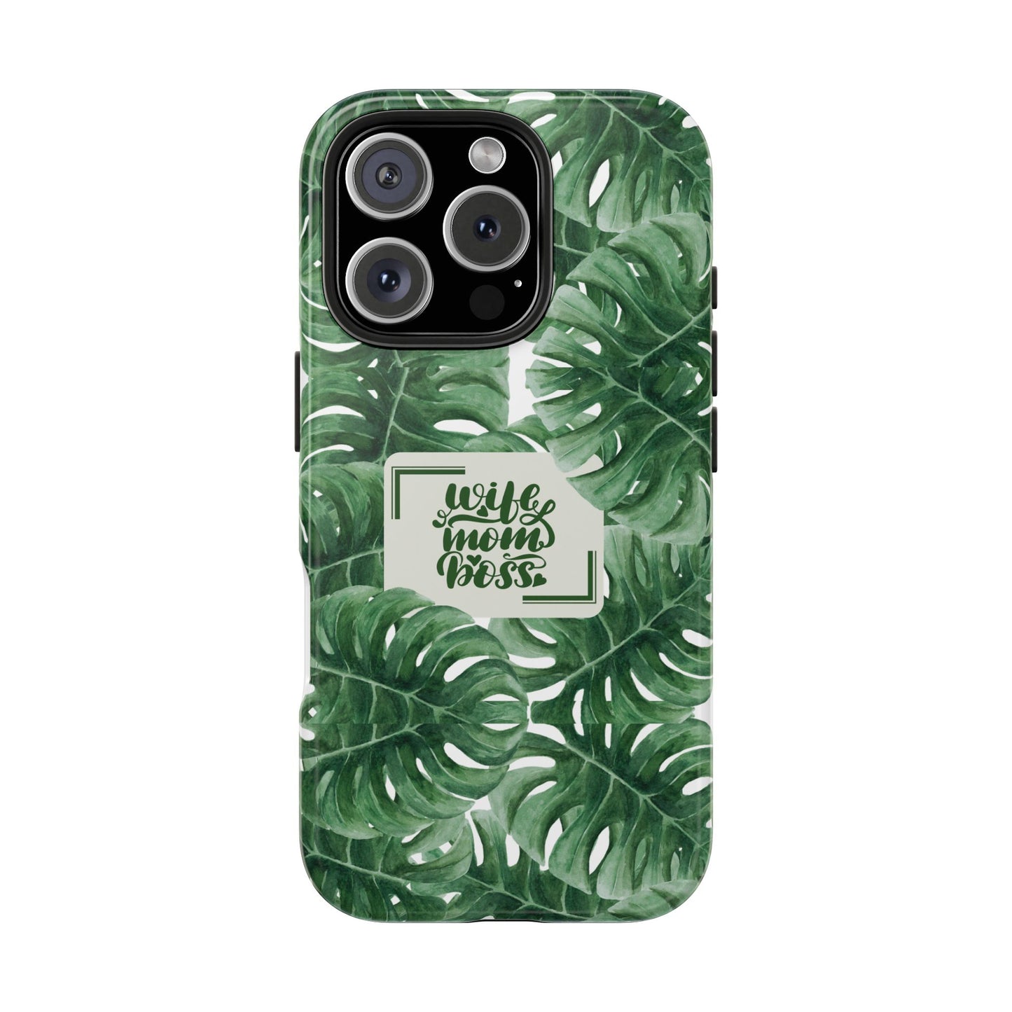 Tropical Wife Mom Boss Phone Case | Durable & Stylish Protection
