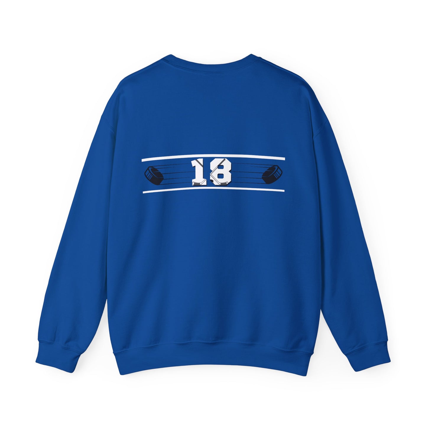 Hockey Mom | Unisex Personalized Front & Back Sweatshirt