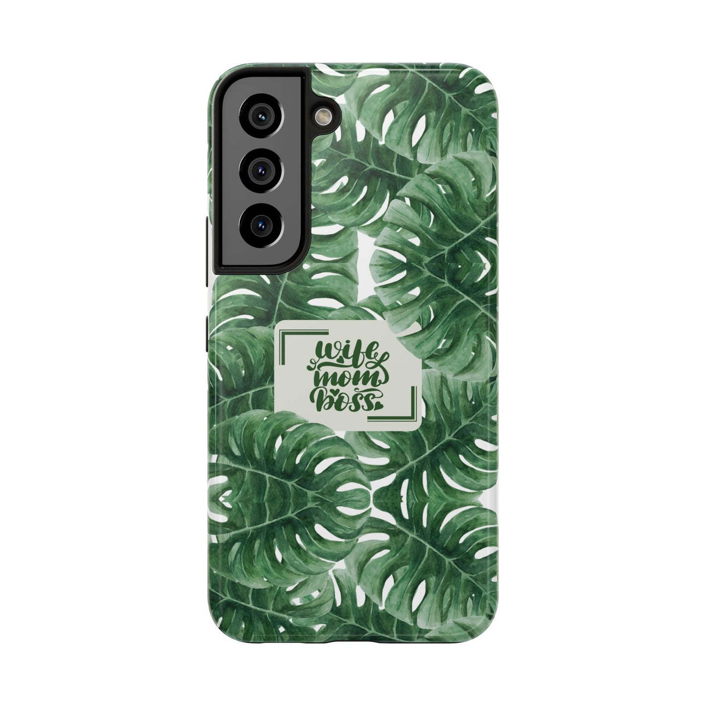 Tropical Wife Mom Boss Phone Case | Durable & Stylish Protection