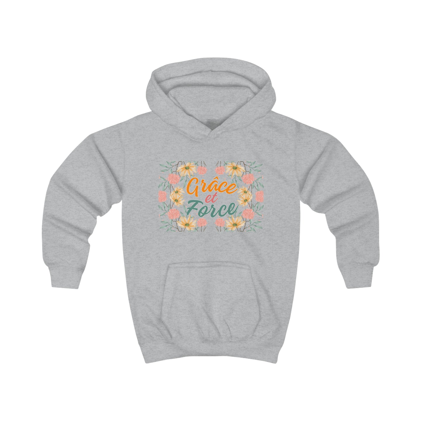 Théa | Unisex Kids Hoodie - Comfortable Cotton-Blend for Everyday Wear