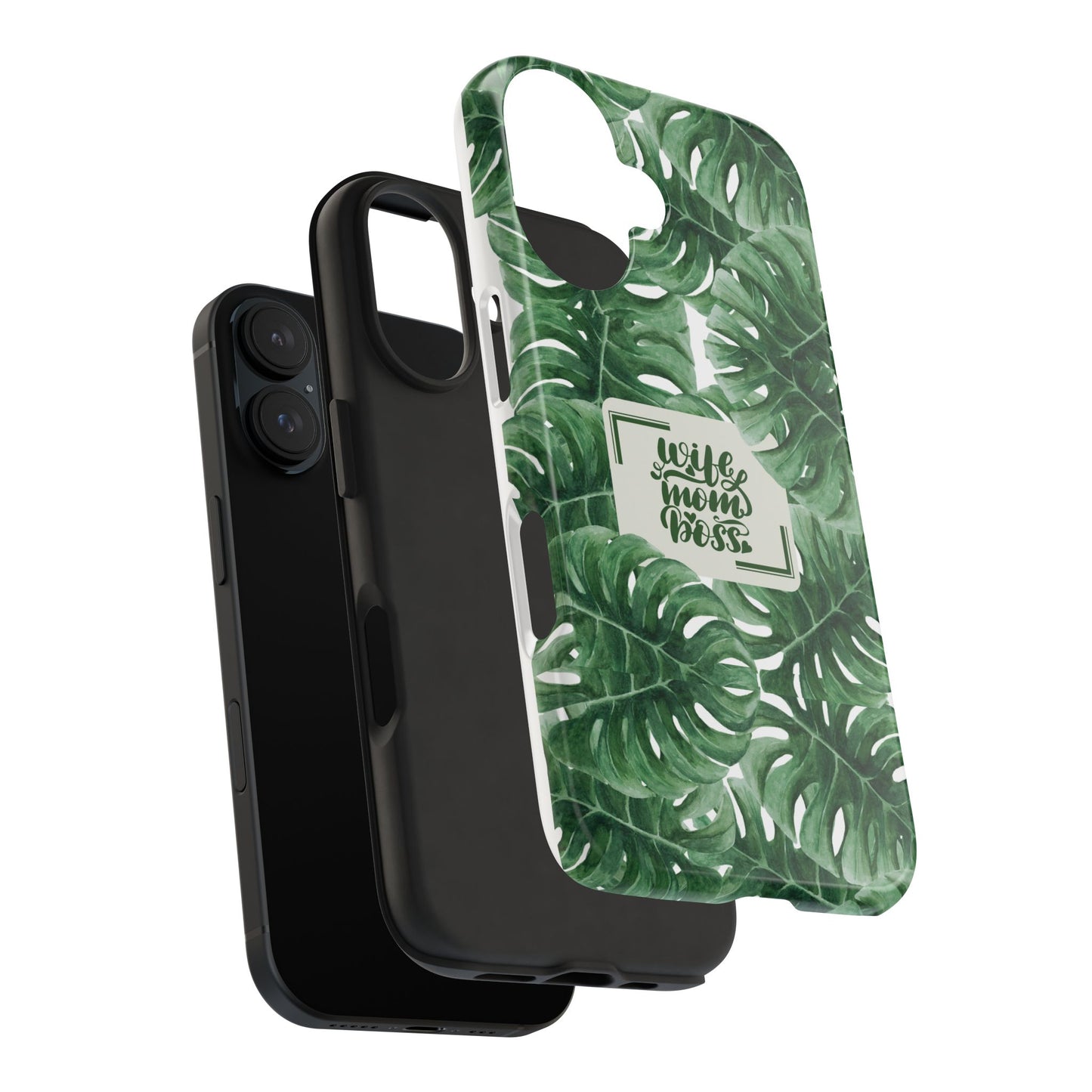 Tropical Wife Mom Boss Phone Case | Durable & Stylish Protection