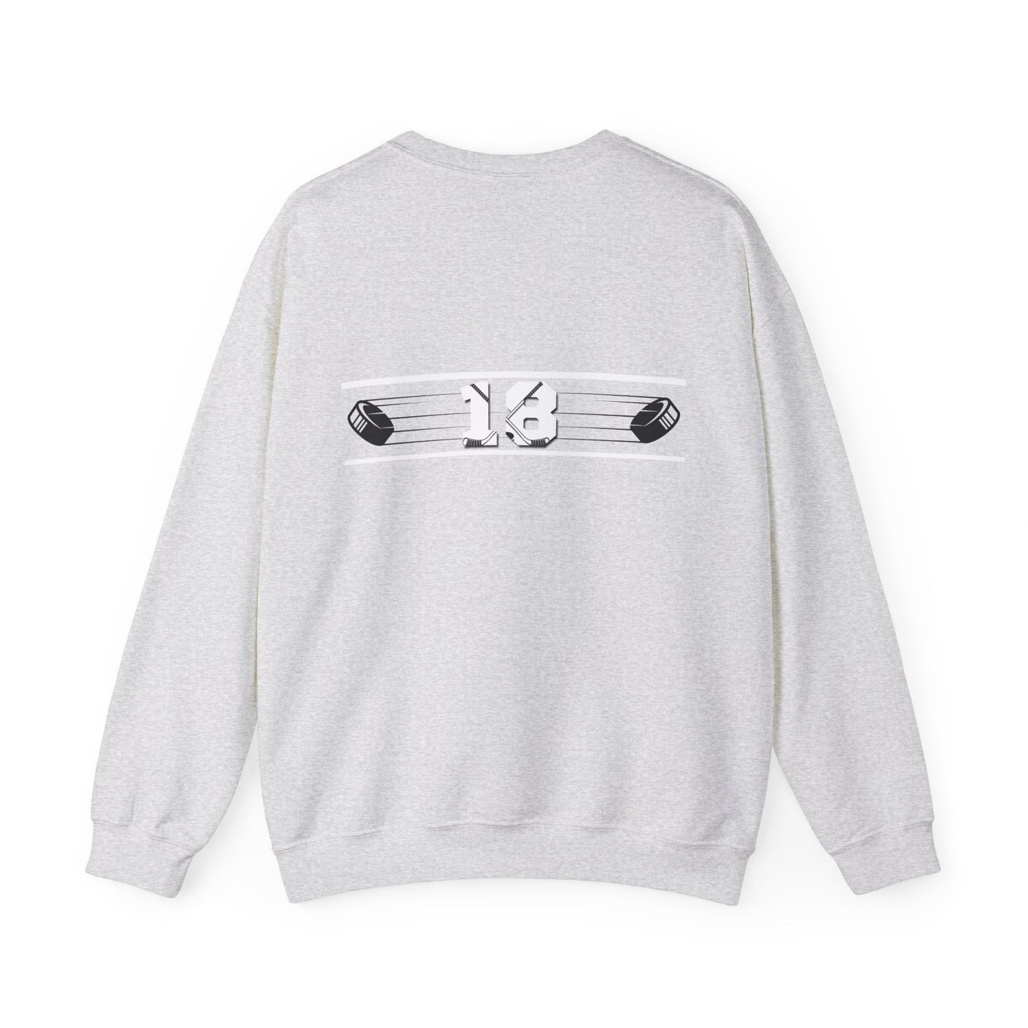 Hockey Mom | Unisex Personalized Front & Back Sweatshirt