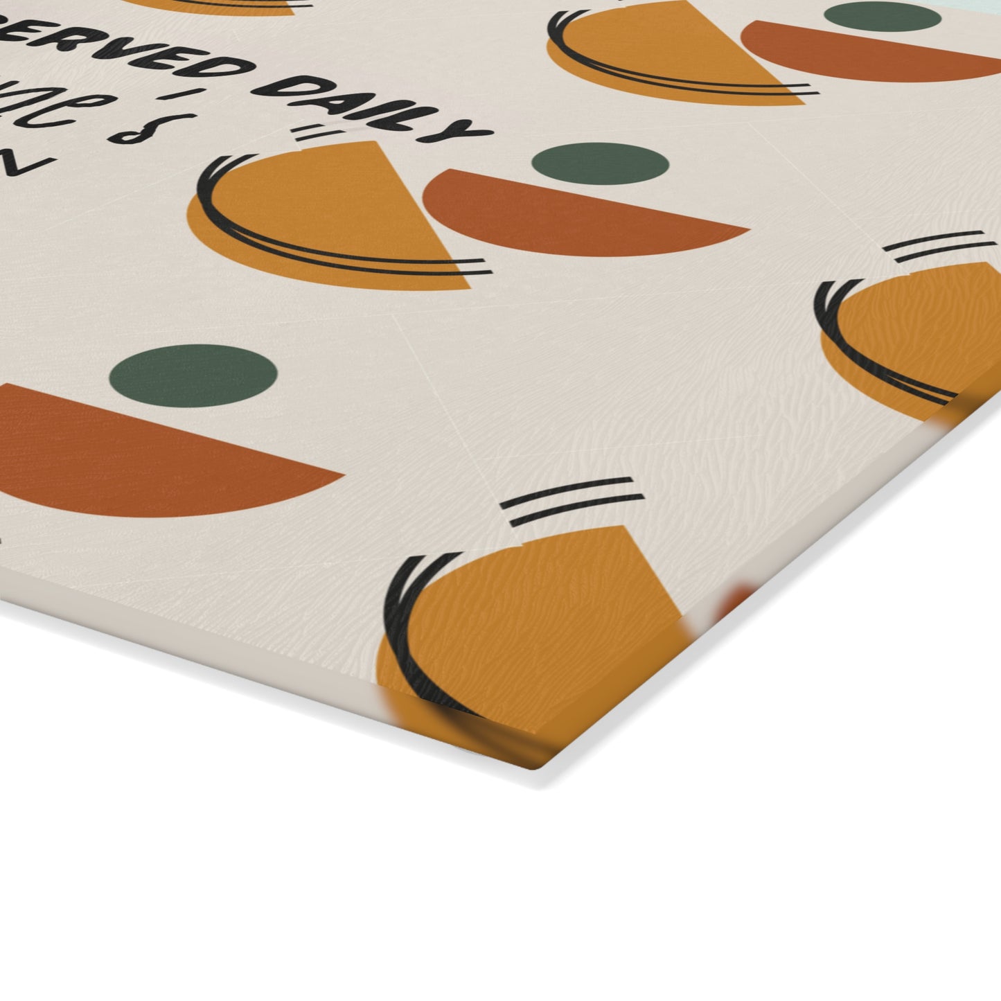 Personalized Mother's Day Glass Cutting Board | Love Served Daily