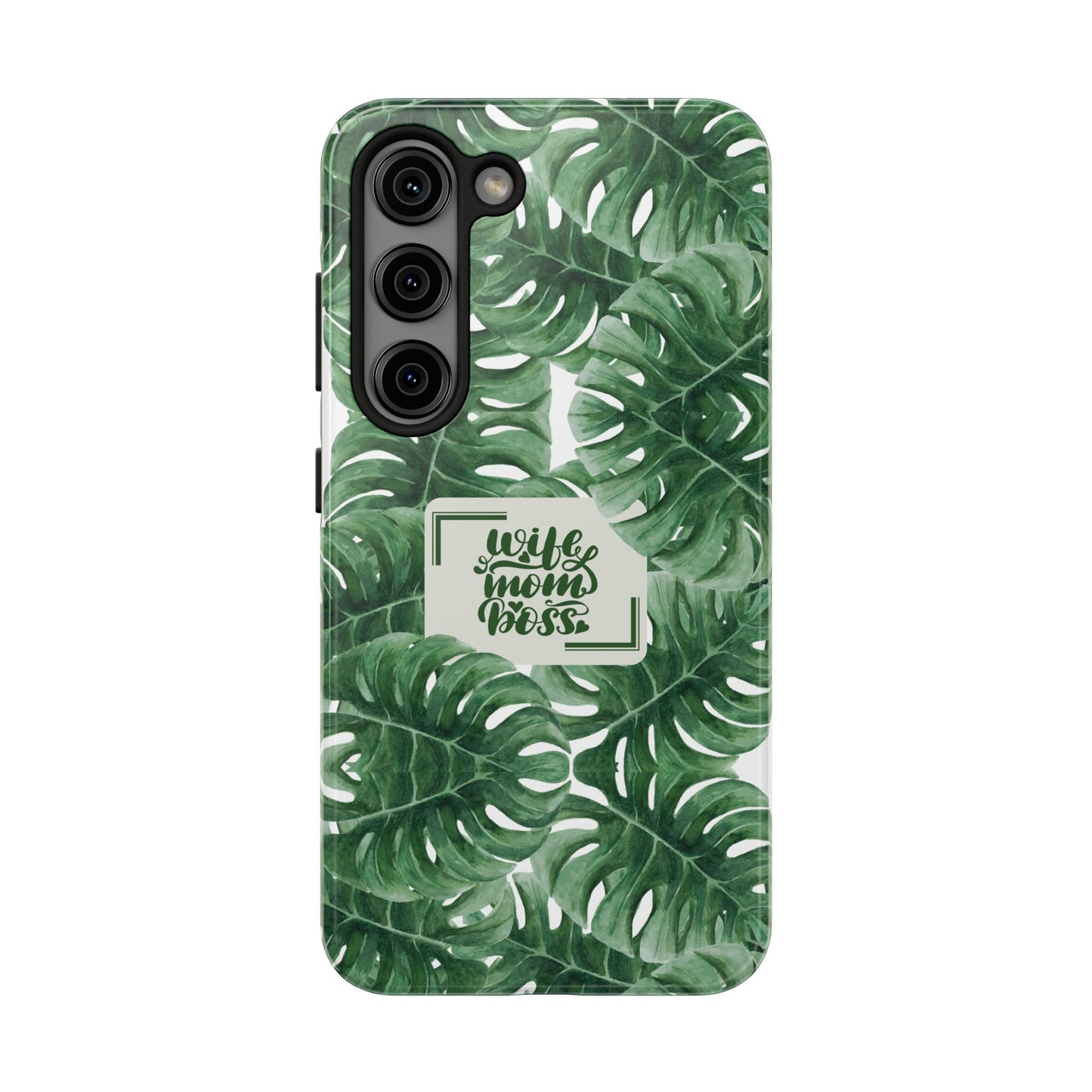 Tropical Wife Mom Boss Phone Case | Durable & Stylish Protection