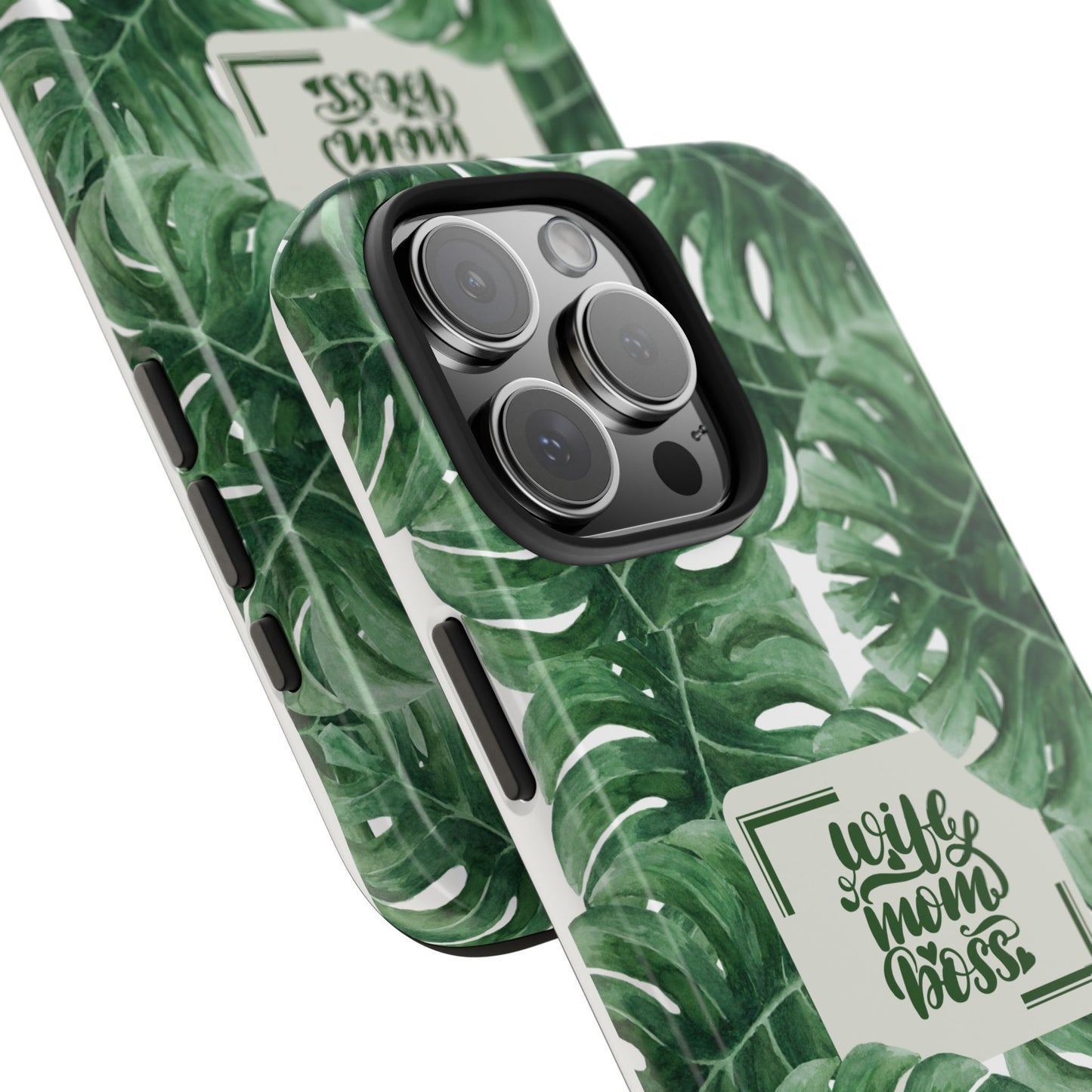 Tropical Wife Mom Boss Phone Case | Durable & Stylish Protection