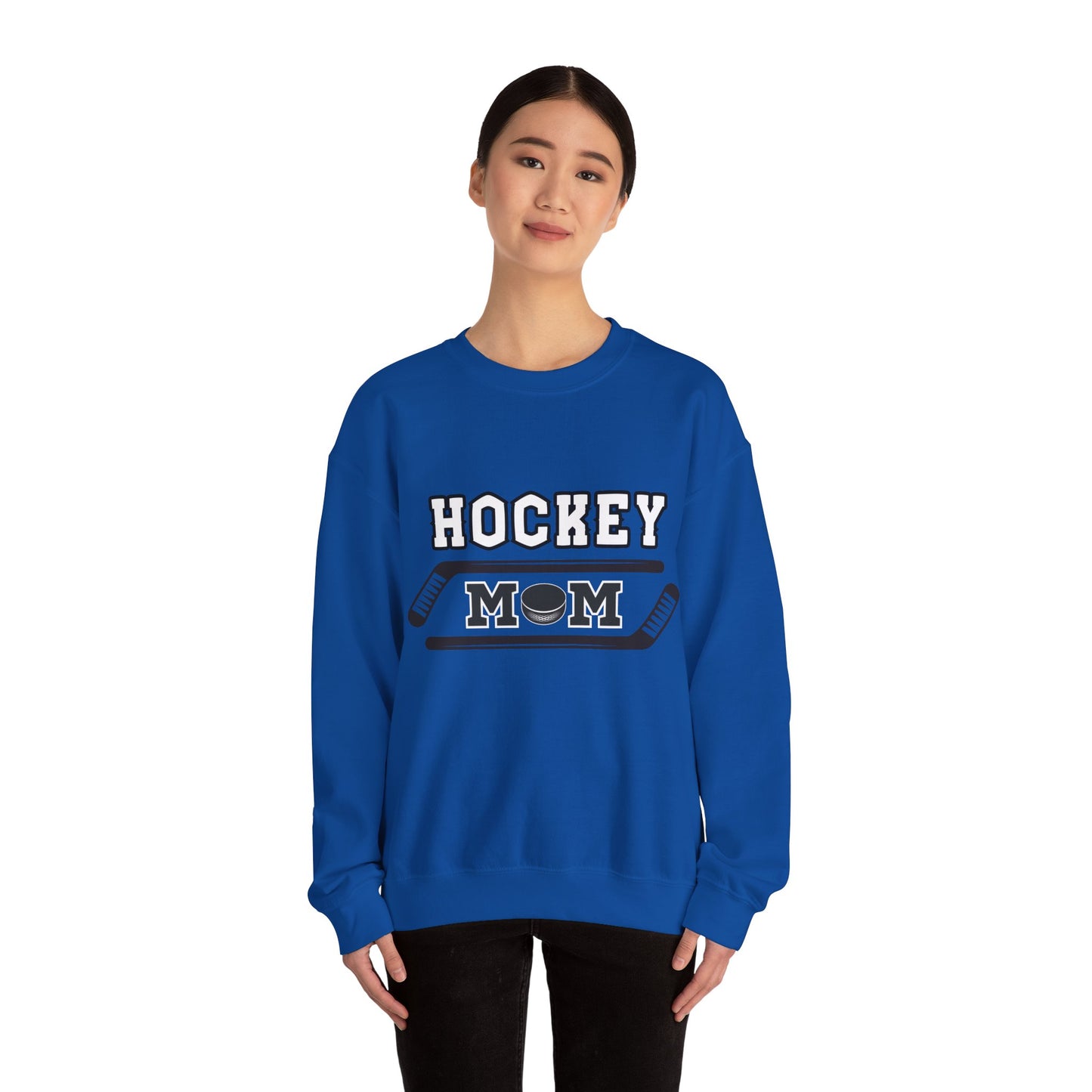 Hockey Mom | Unisex Personalized Front & Back Sweatshirt
