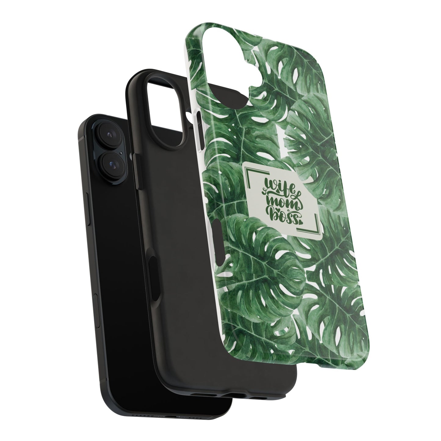 Tropical Wife Mom Boss Phone Case | Durable & Stylish Protection