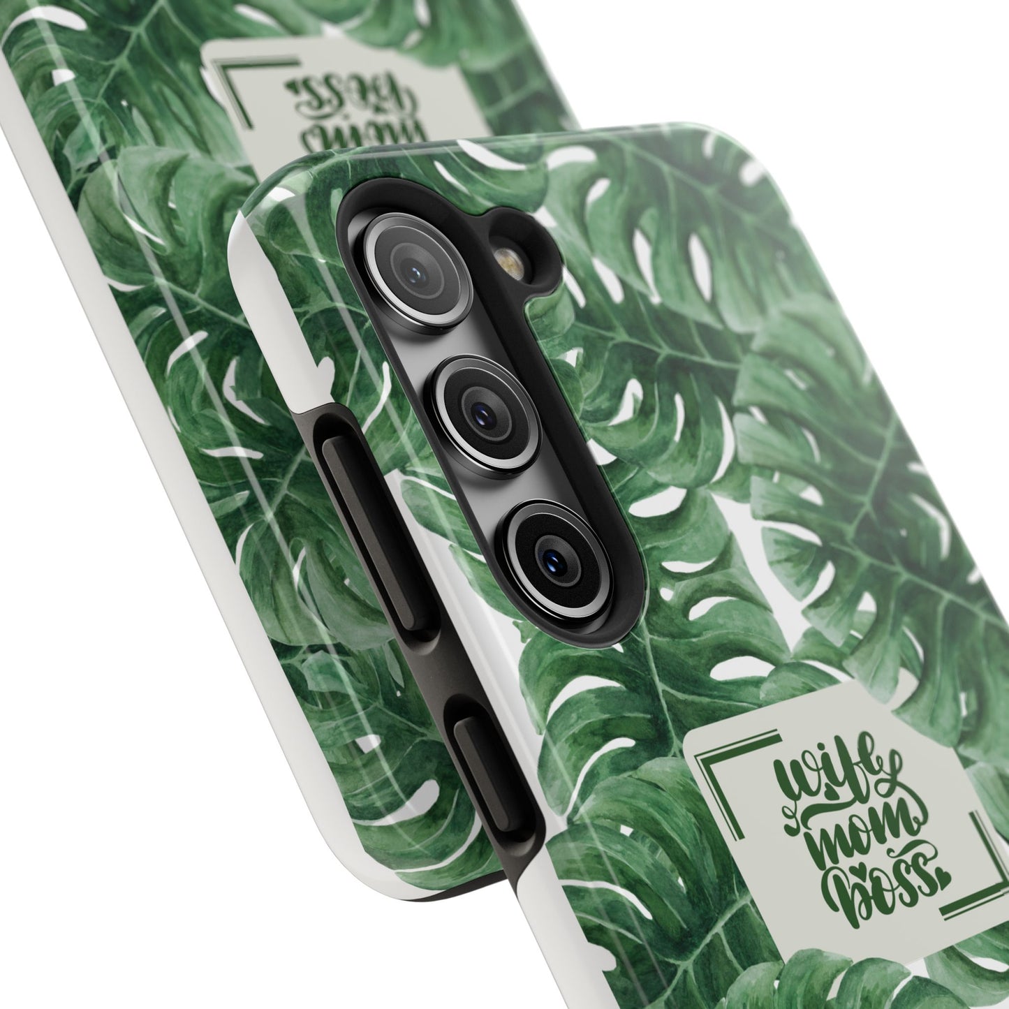 Tropical Wife Mom Boss Phone Case | Durable & Stylish Protection