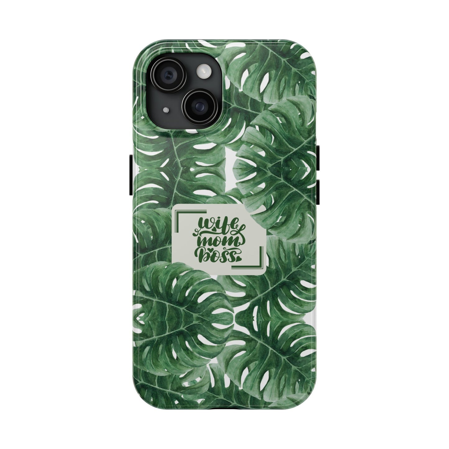 Tropical Wife Mom Boss Phone Case | Durable & Stylish Protection