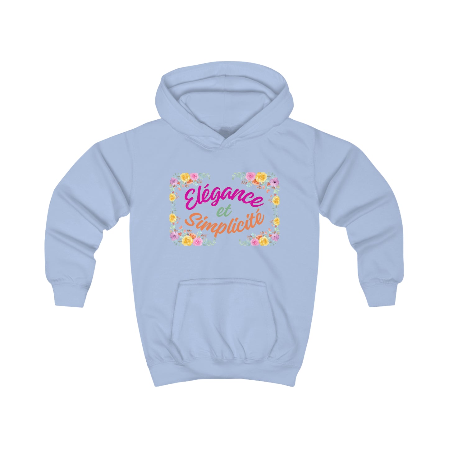 Tessa | Sweat à capuche unisexe pour enfants – Mélange de coton confortable pour un usage quotidien.