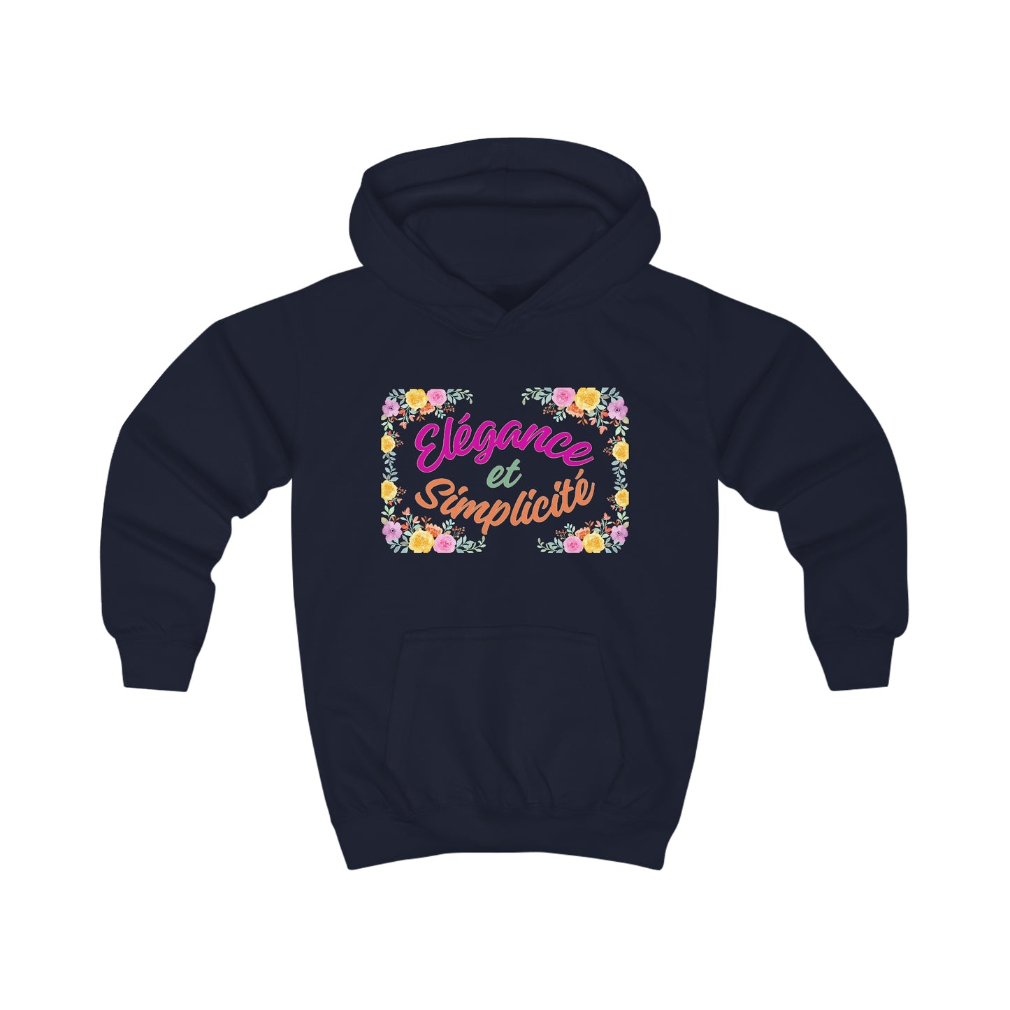 Tessa | Sweat à capuche unisexe pour enfants – Mélange de coton confortable pour un usage quotidien.