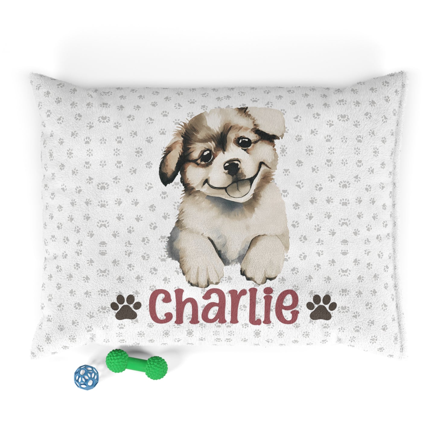 Personalized Cozy Pet Bed | Pet Name - Charlie