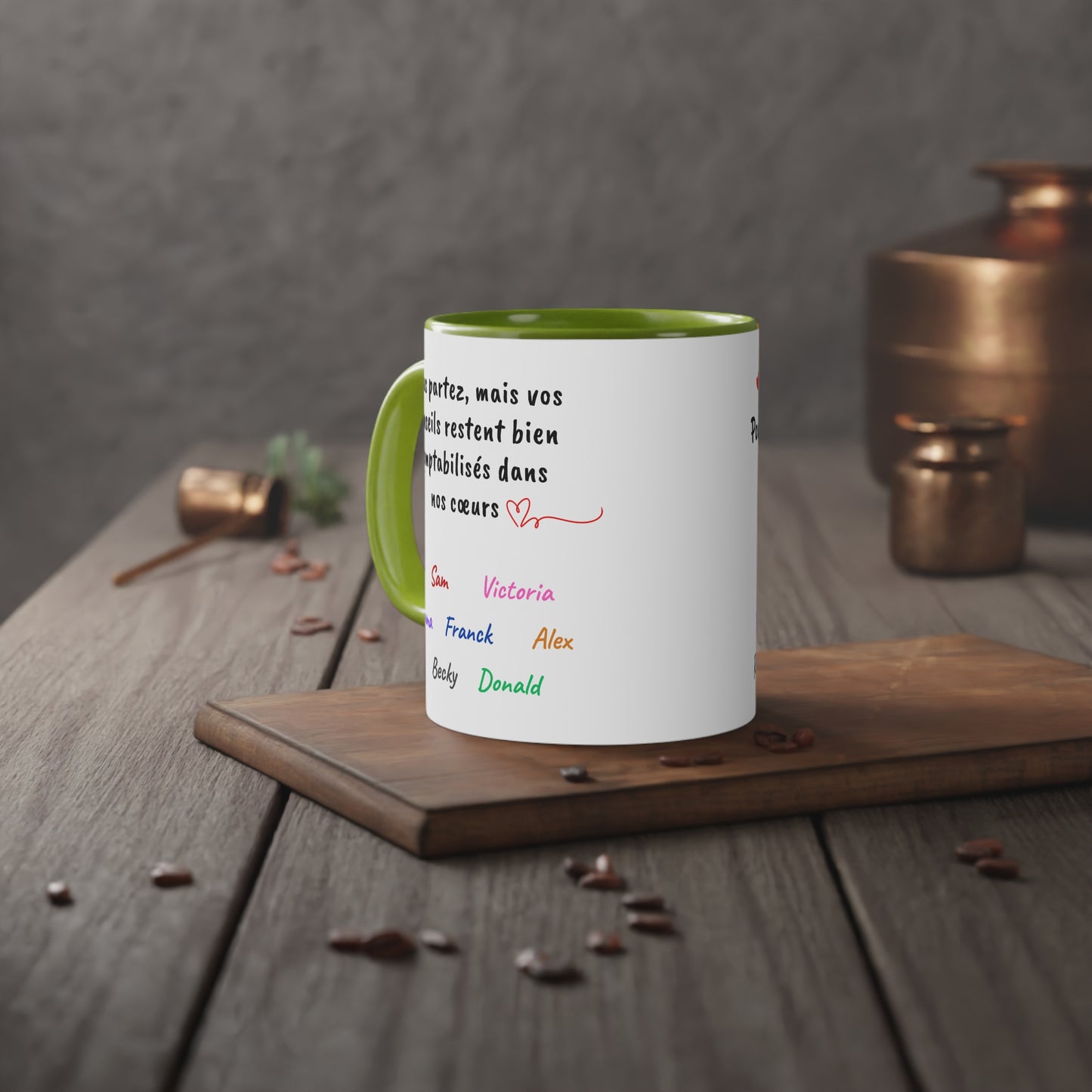 Bonne Chance - Professeur | Ceramic Coffee Cup, 325ml