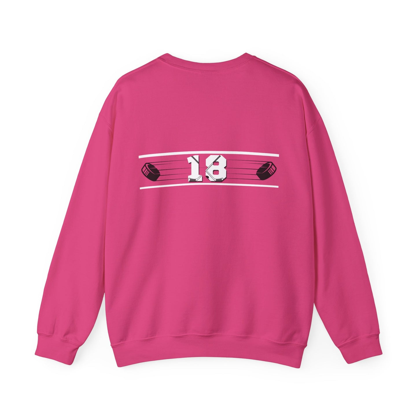 Hockey Mom | Unisex Personalized Front & Back Sweatshirt