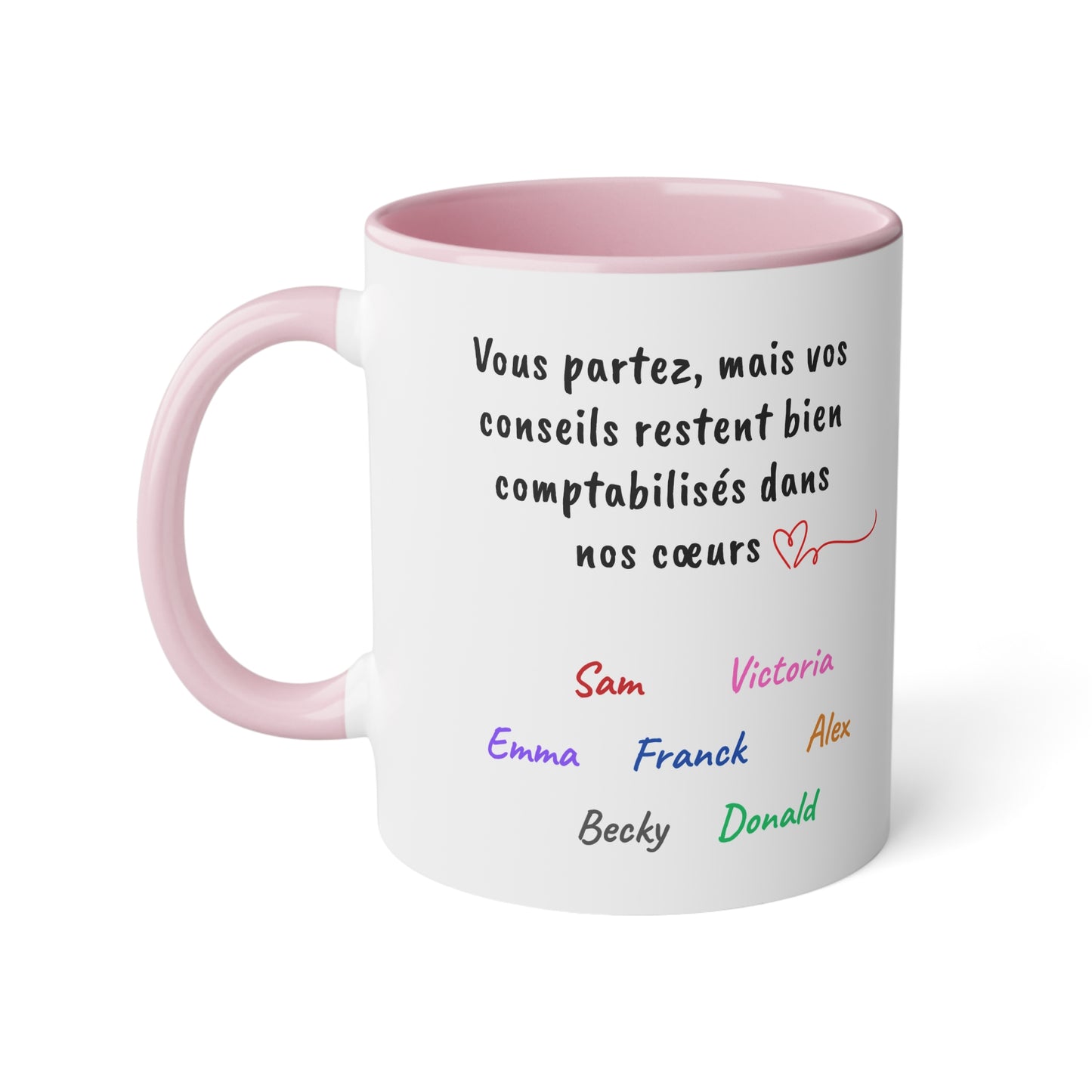 Bonne Chance - Professeur | Ceramic Coffee Cup, 325ml