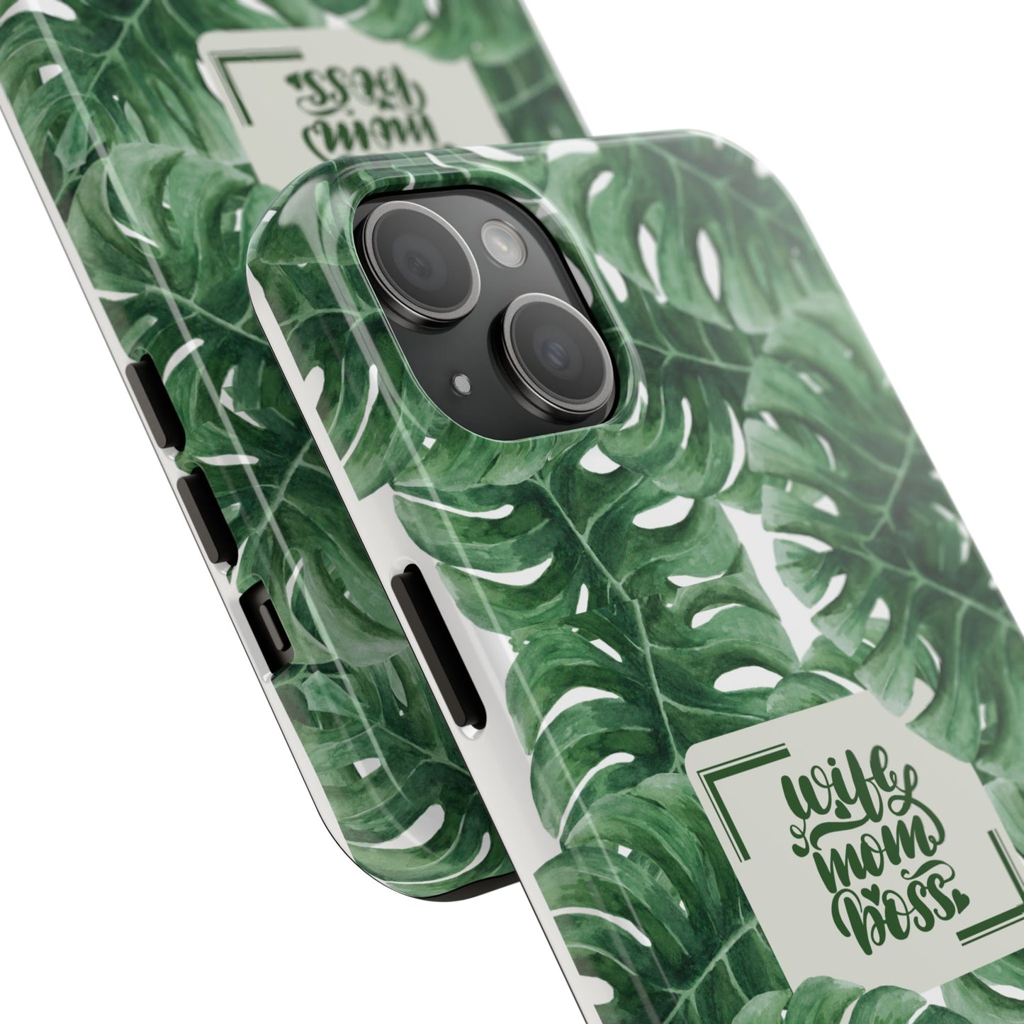 Tropical Wife Mom Boss Phone Case | Durable & Stylish Protection
