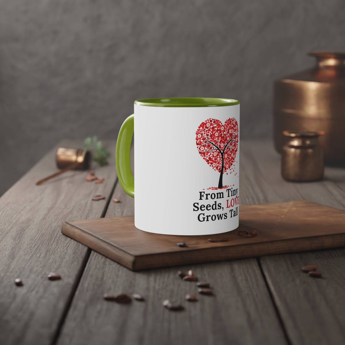 From Tiny Seeds | Ceramic Coffee Cup, 325ml