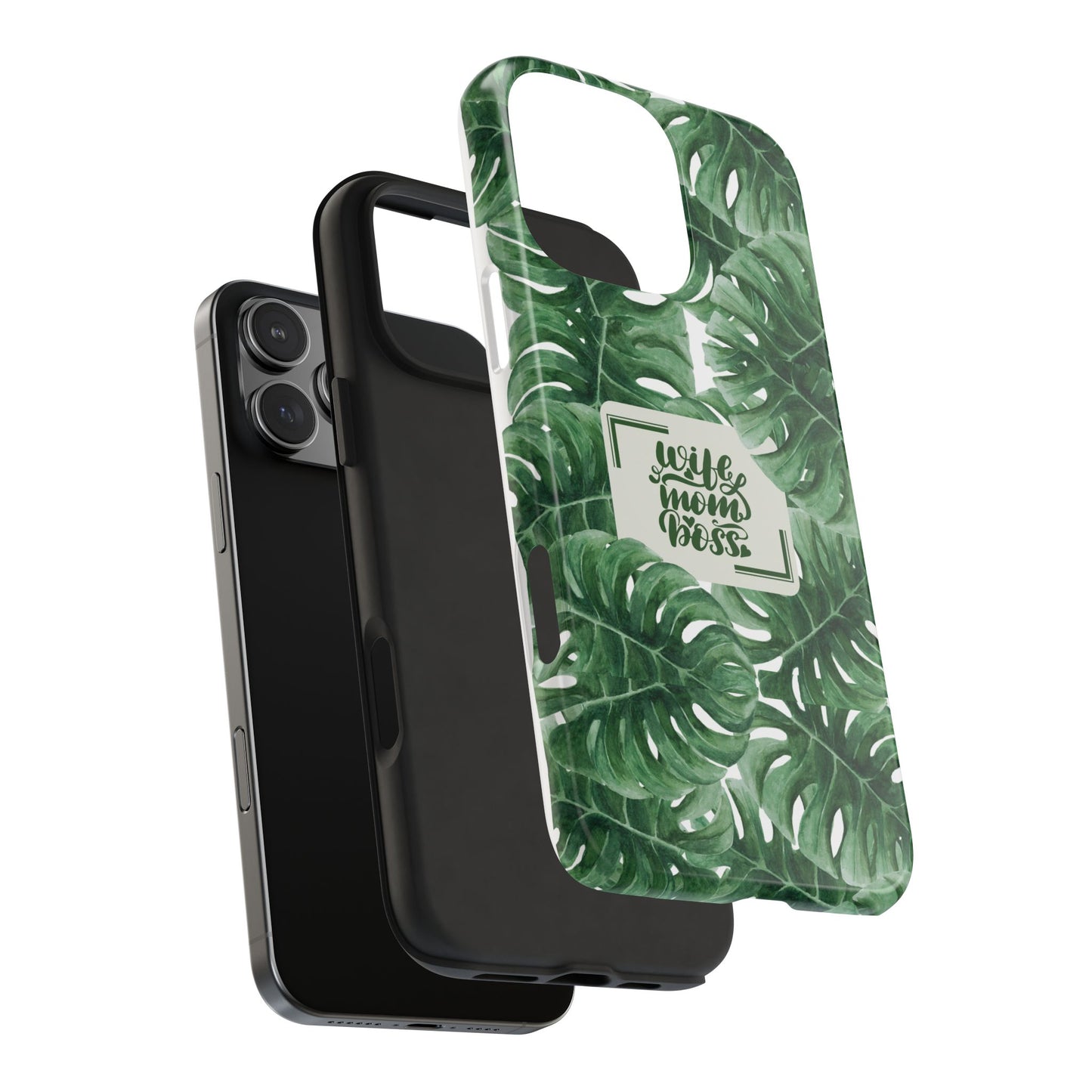 Tropical Wife Mom Boss Phone Case | Durable & Stylish Protection
