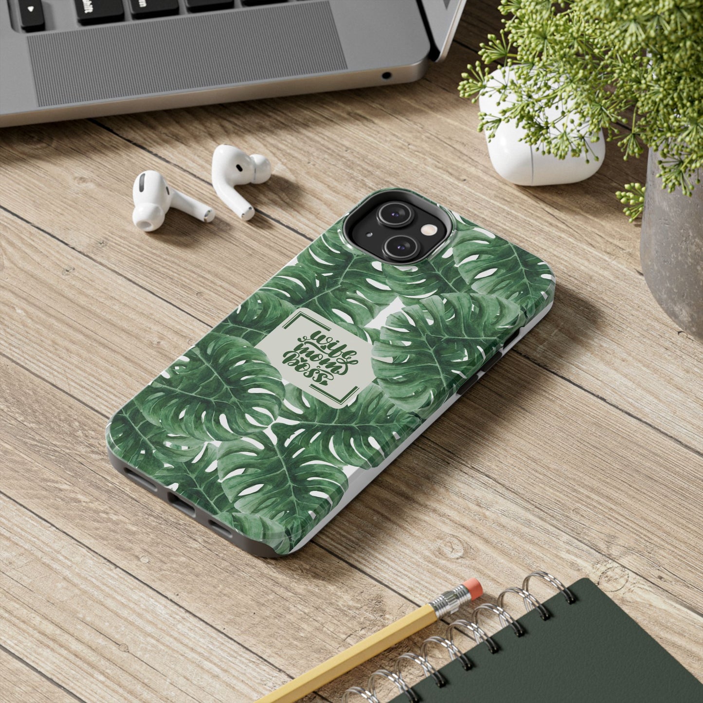 Tropical Wife Mom Boss Phone Case | Durable & Stylish Protection
