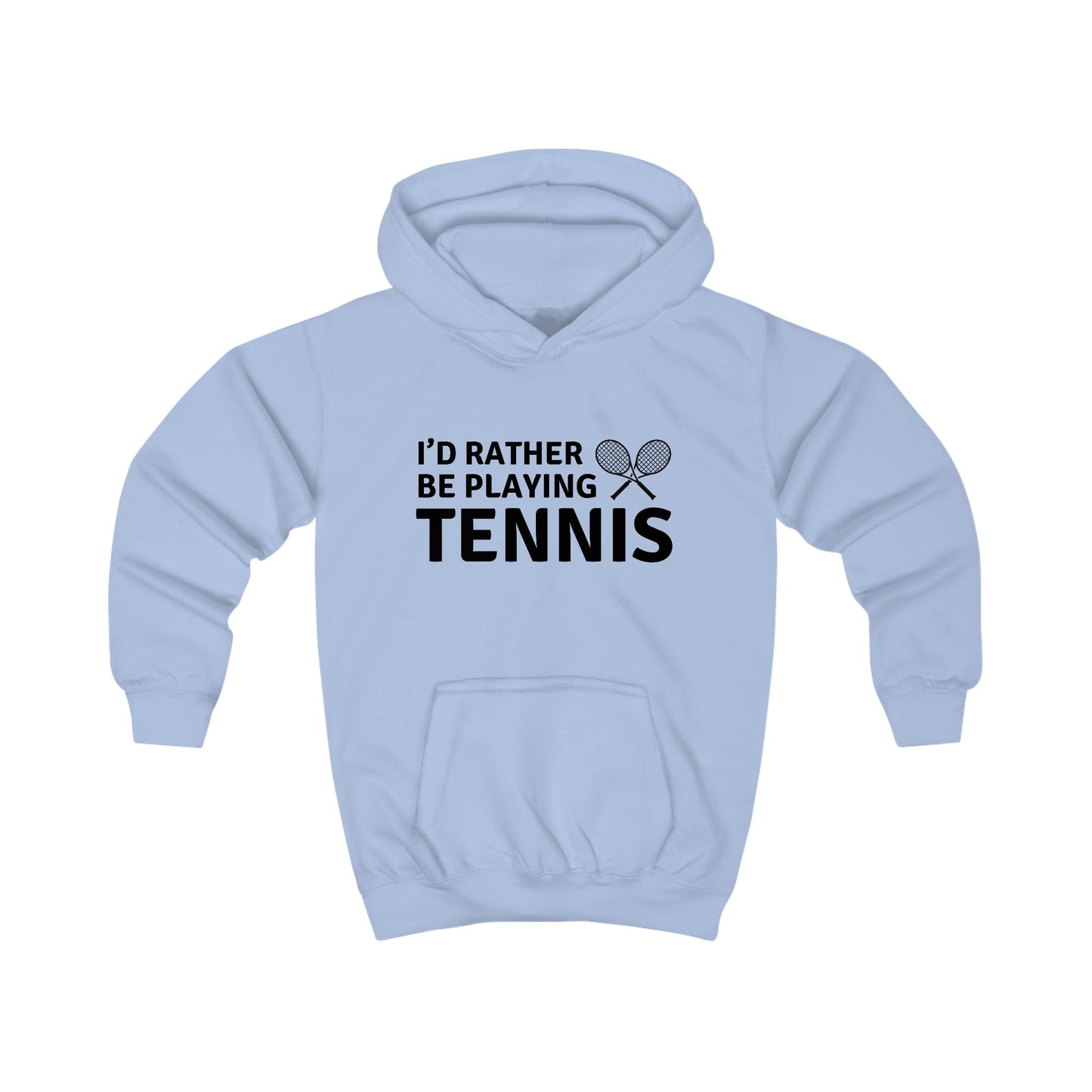 Hoodie pour enfants sur le thème du tennis personnalisé | Mélange de coton confortable