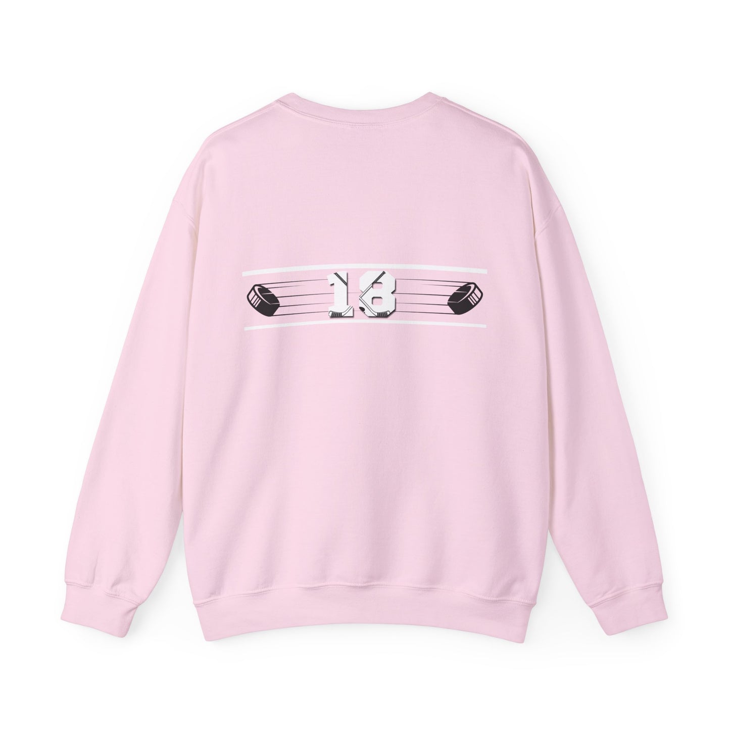Hockey Mom | Unisex Personalized Front & Back Sweatshirt