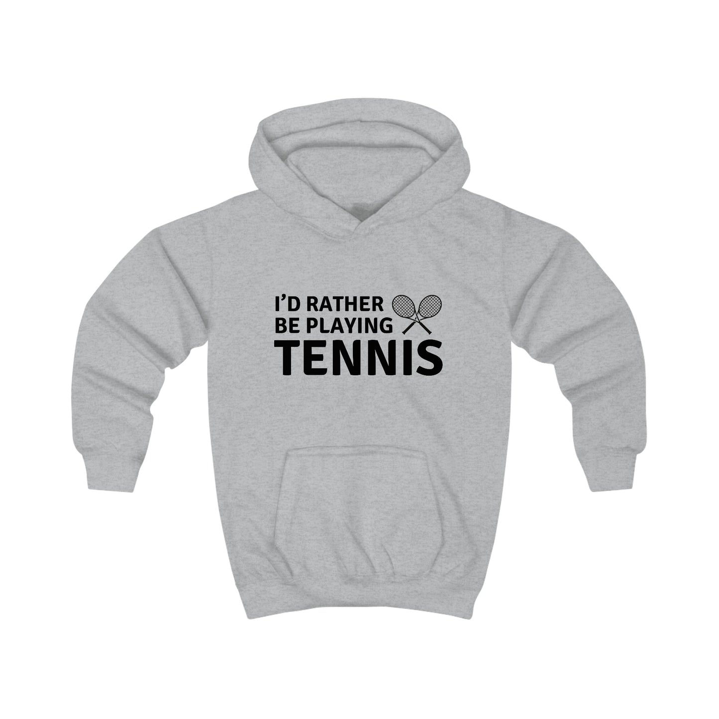 Hoodie pour enfants sur le thème du tennis personnalisé | Mélange de coton confortable