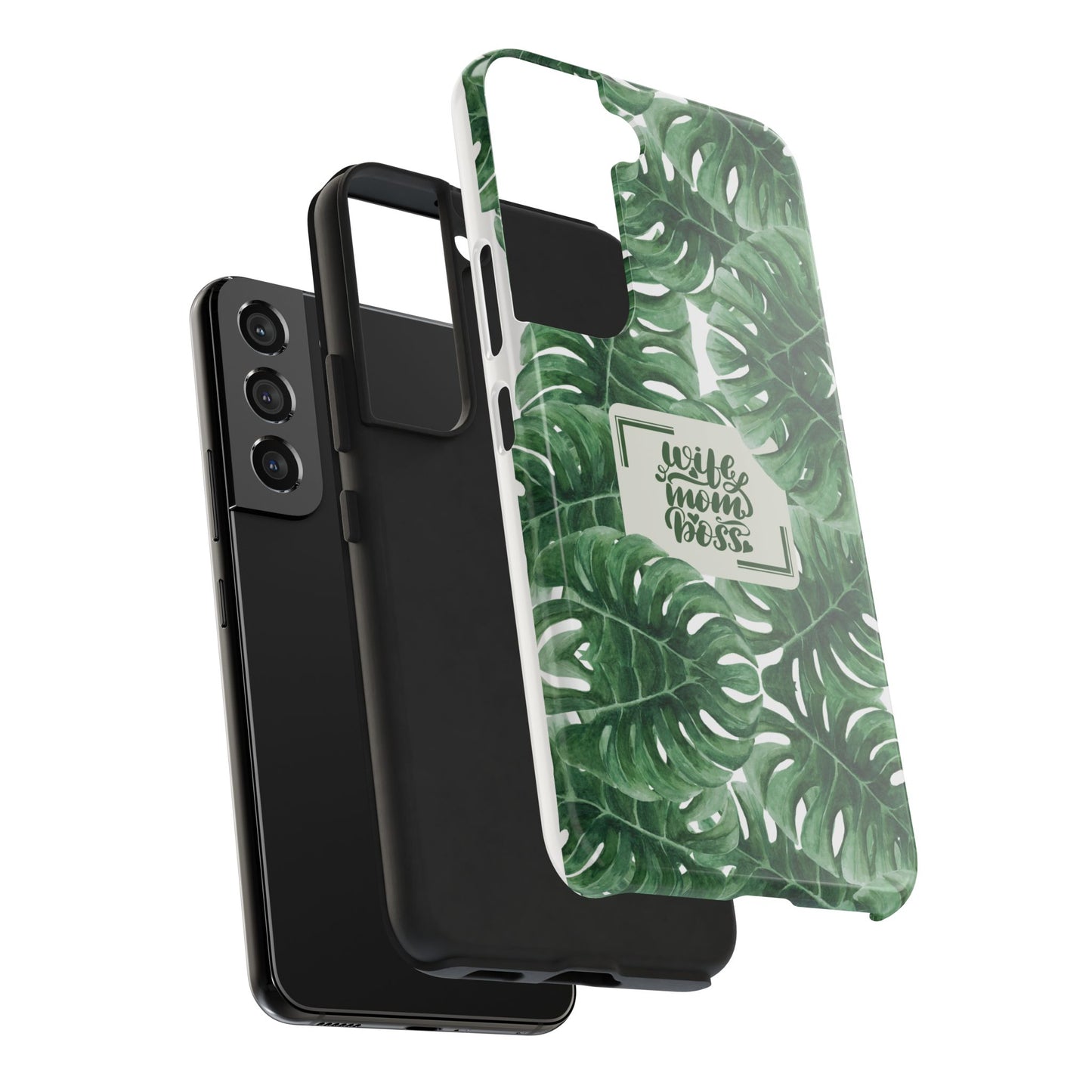Tropical Wife Mom Boss Phone Case | Durable & Stylish Protection