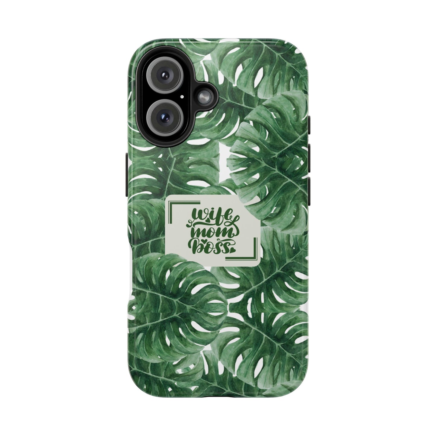 Tropical Wife Mom Boss Phone Case | Durable & Stylish Protection