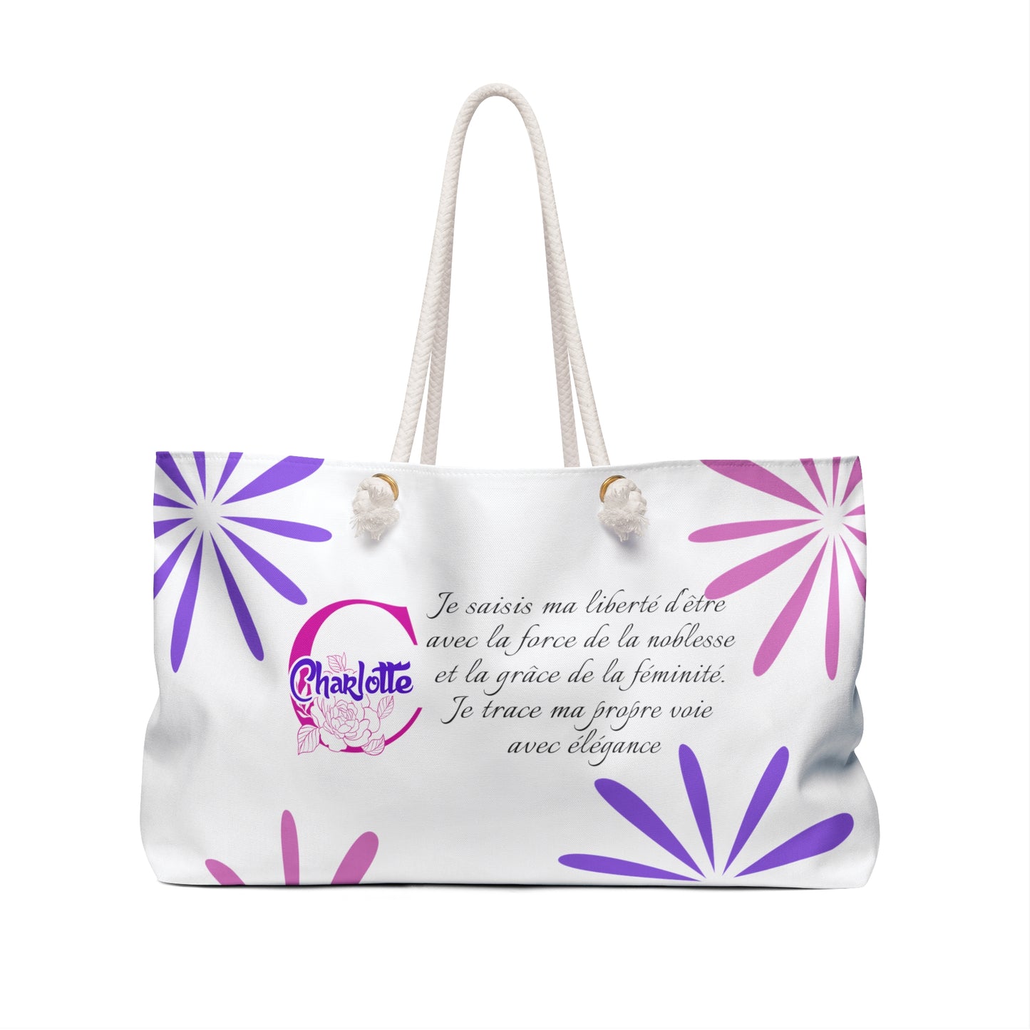 Sac Personalisé - Charlotte | Weekender Bag
